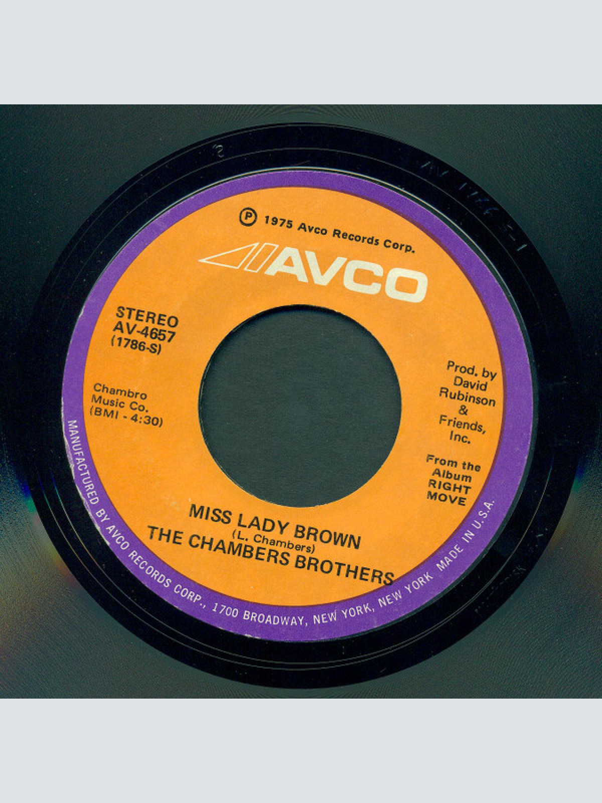 Vinyl / The Chambers Brothers - Stealin' Watermelons (Somethin' You Got) / Miss Lady Brown