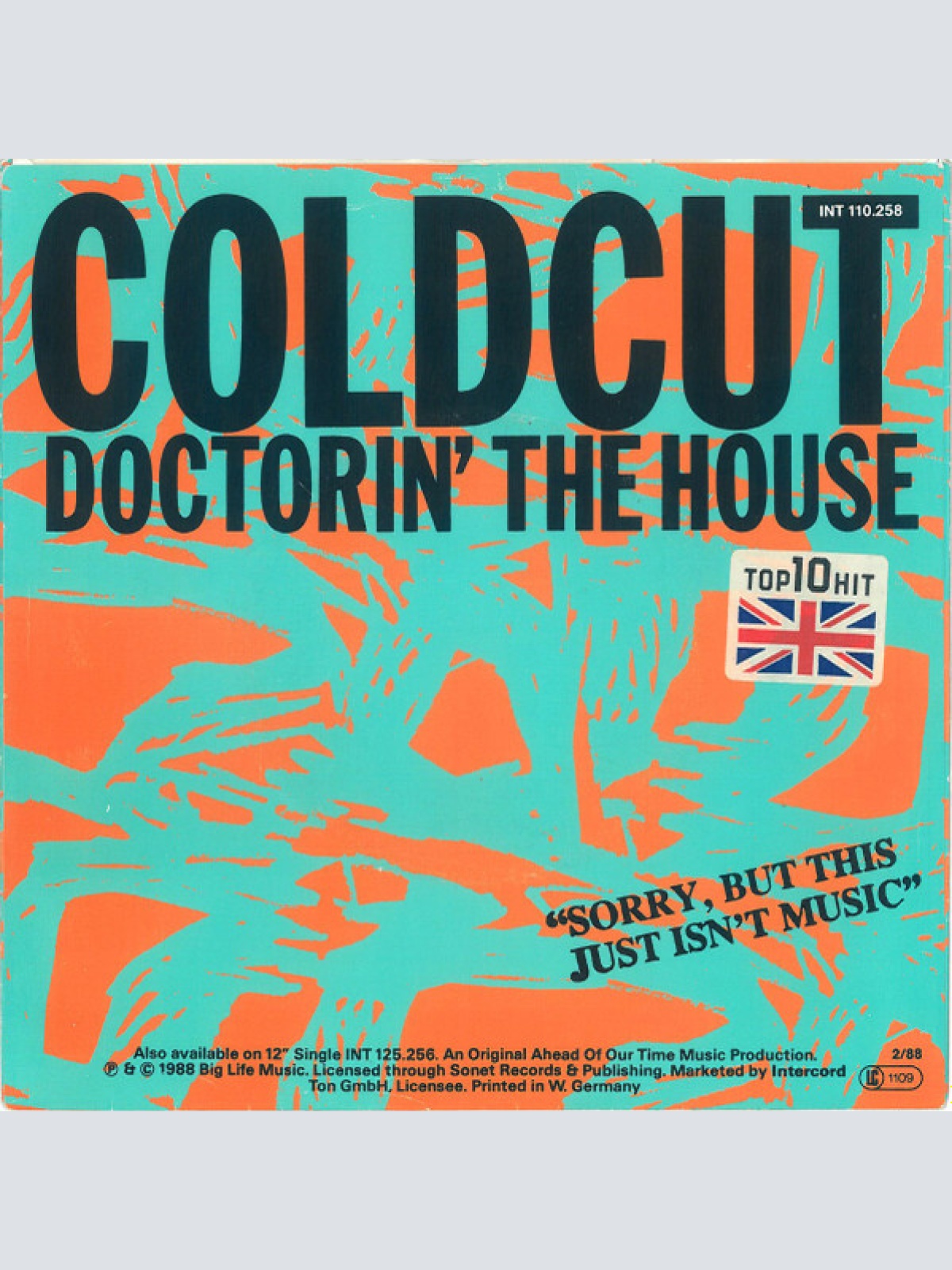 Vinyl / Coldcut - Doctorin' The House
