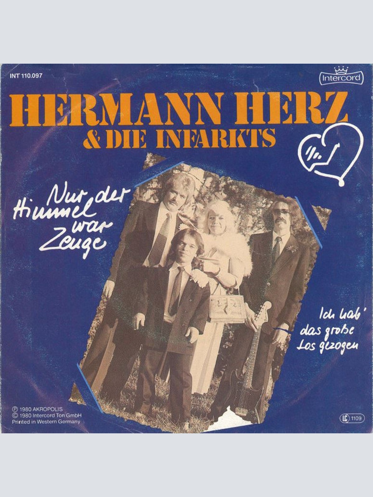 Vinyl / Hermann Herz & Die Infarkts - Nur Der Himmel War Zeuge