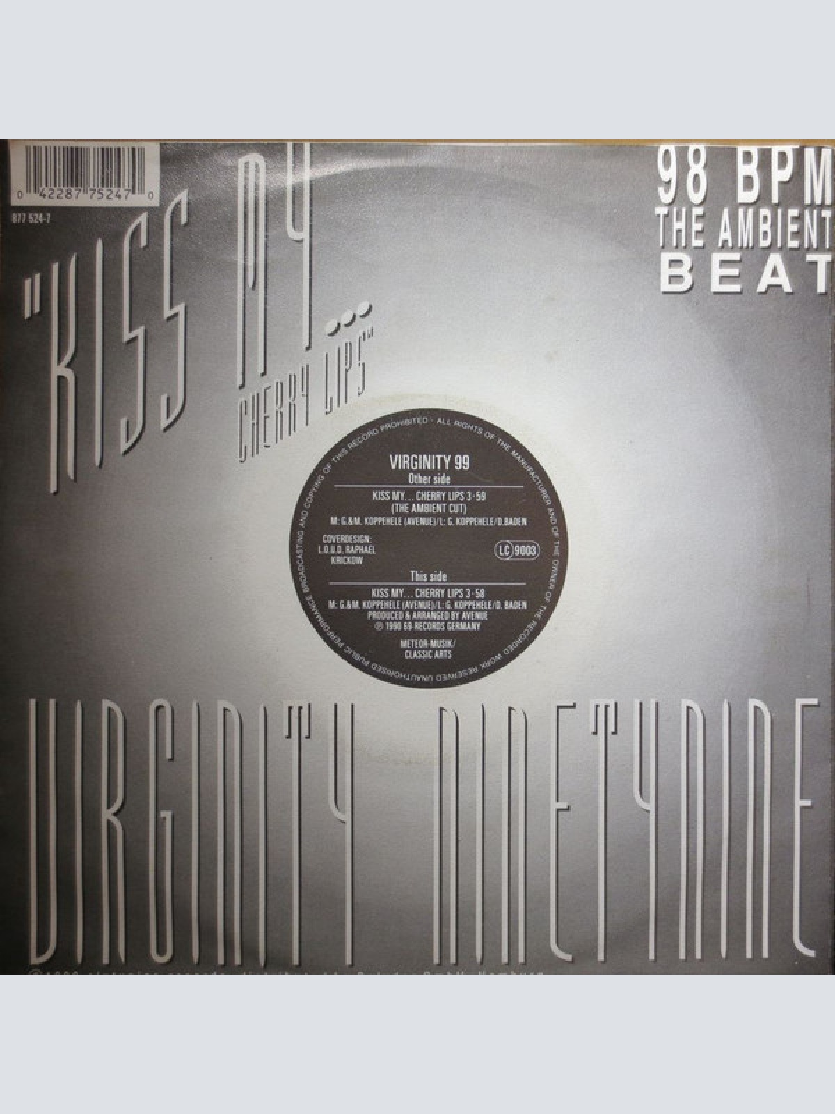 Vinyl / Virginity 99 - Kiss My... Cherry Lips