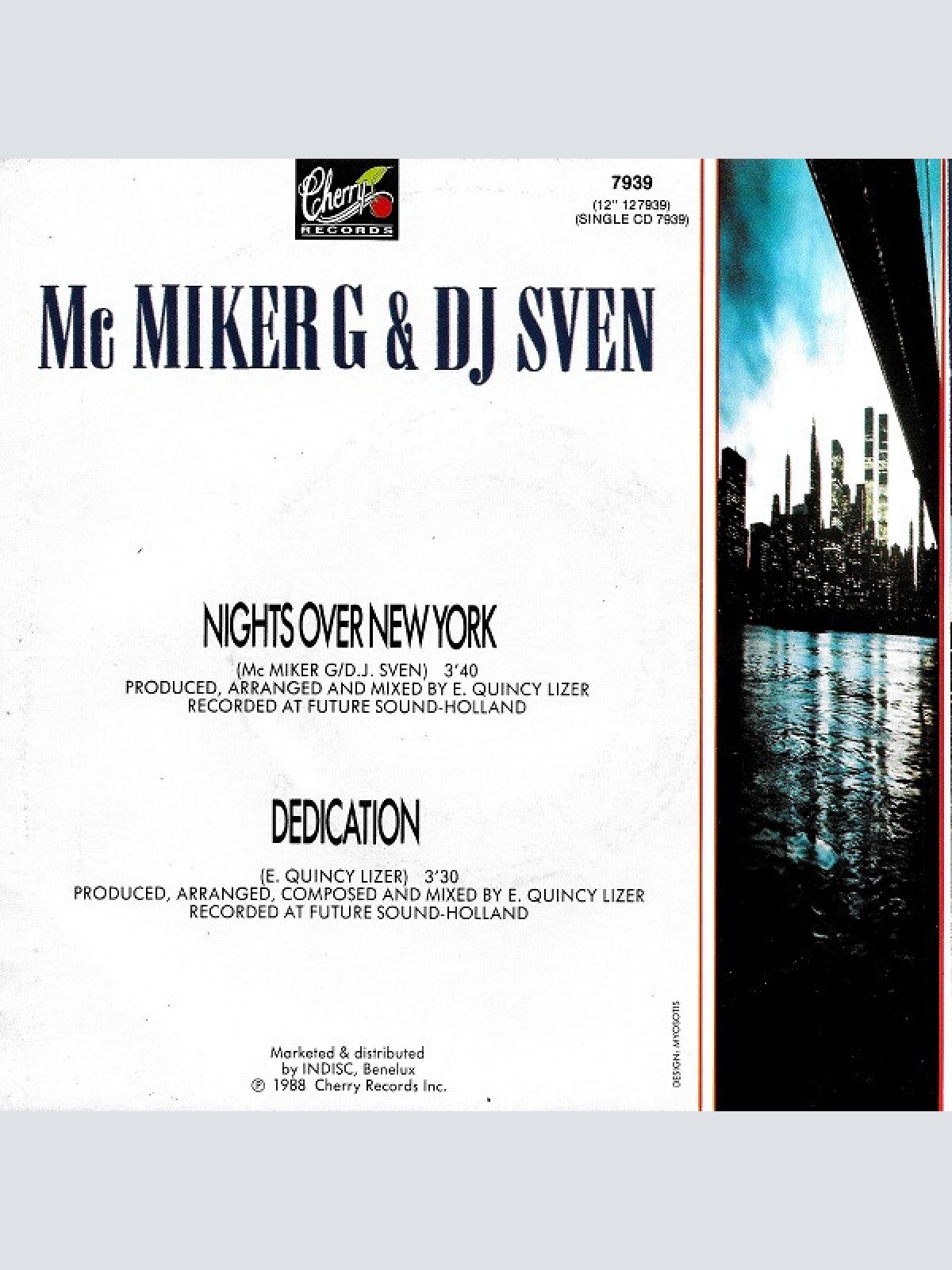 Vinyl / Mc Miker G & DJ Sven* Starring Mc Miker G - Nights Over New York