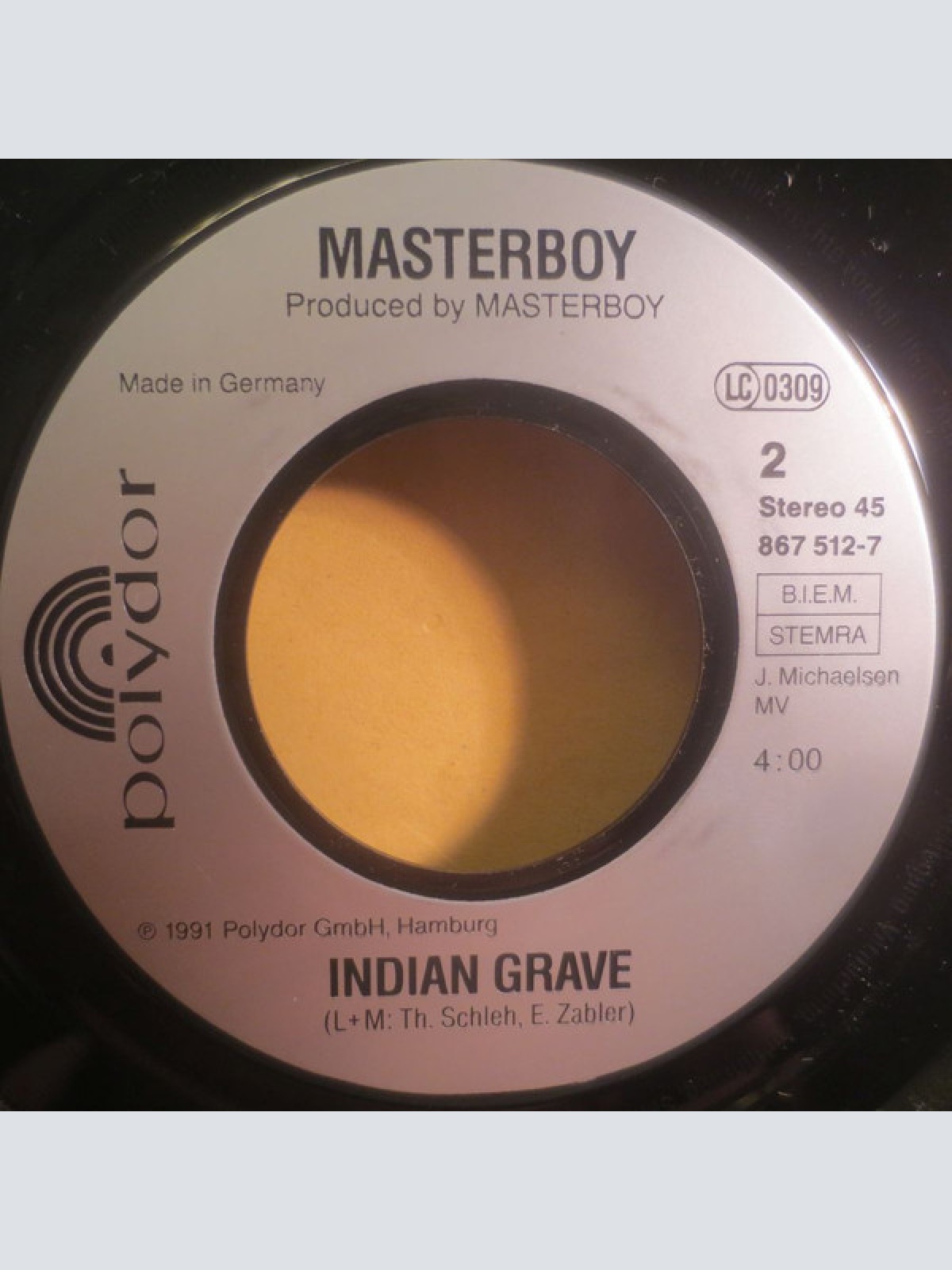 Vinyl / Masterboy Feat. Mendy Lee & M.C. A.T.B.* - I Need Your Love