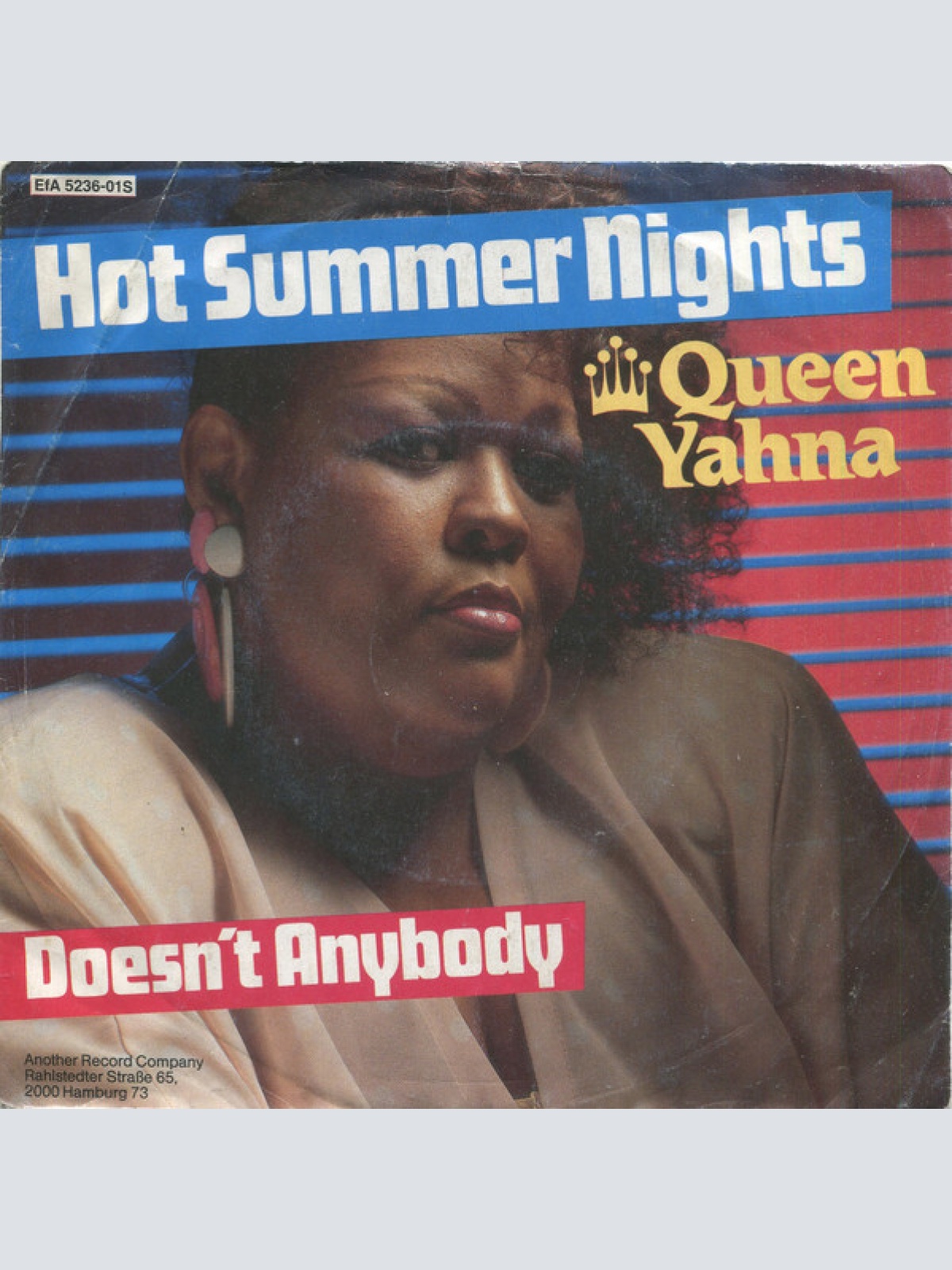 Vinyl / Queen Yahna - Hot Summer Nights / Doesn't Anybody