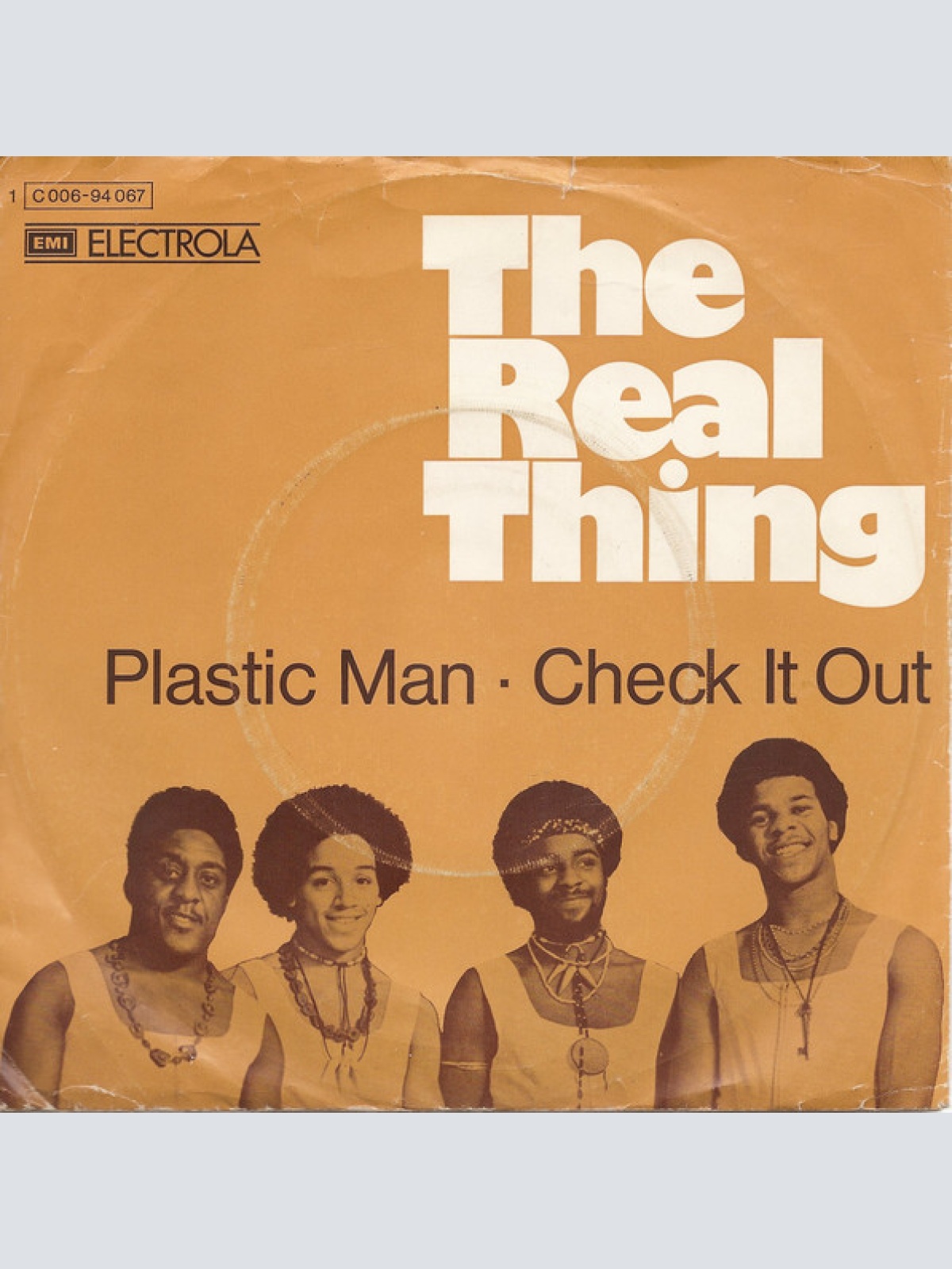 Vinyl / The Real Thing - Plastic Man / Check It Out