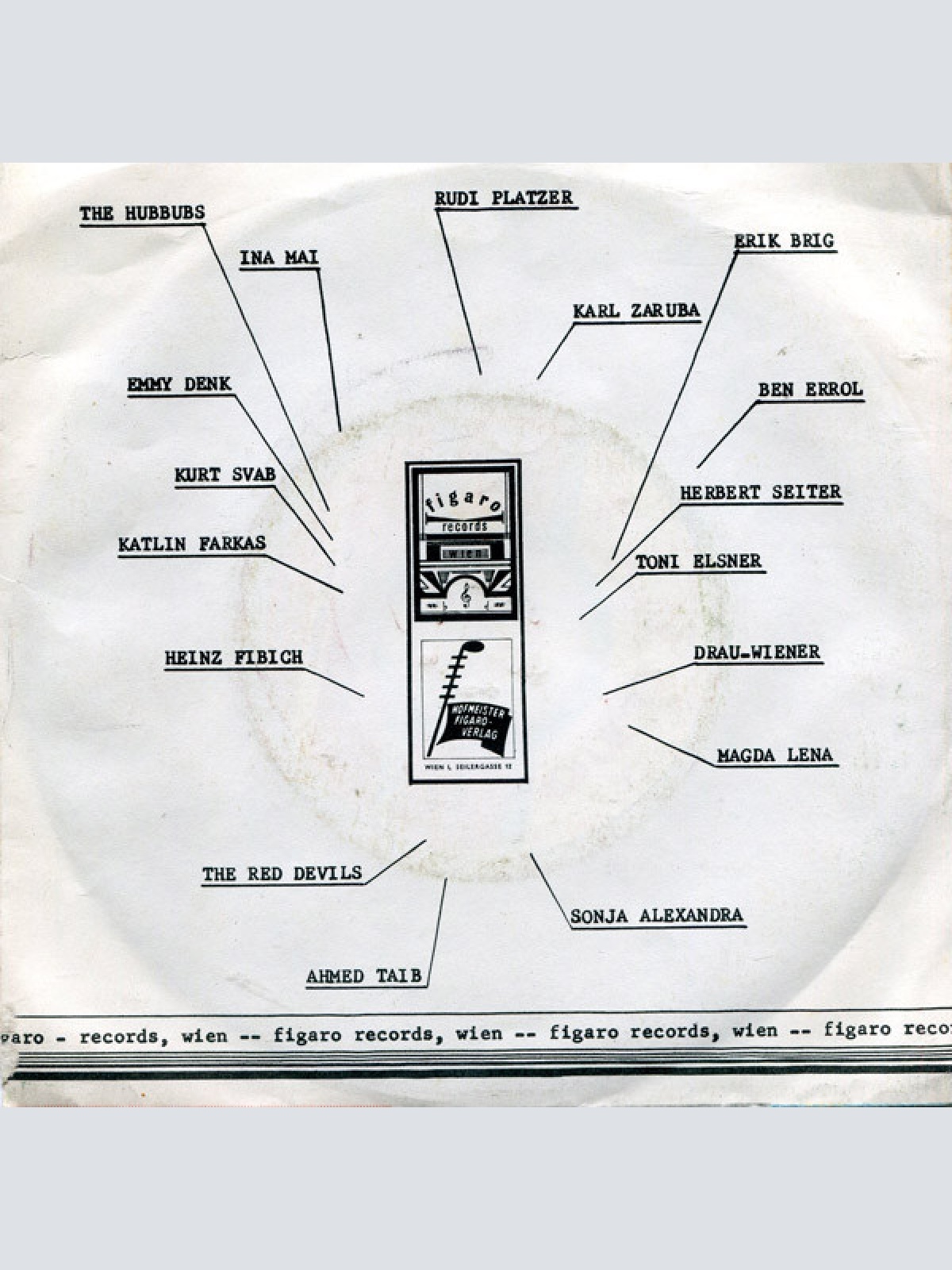 Vinyl / Sonja Alexandra - Verwelkte Rosen / Es Treibt Mich Der Wind