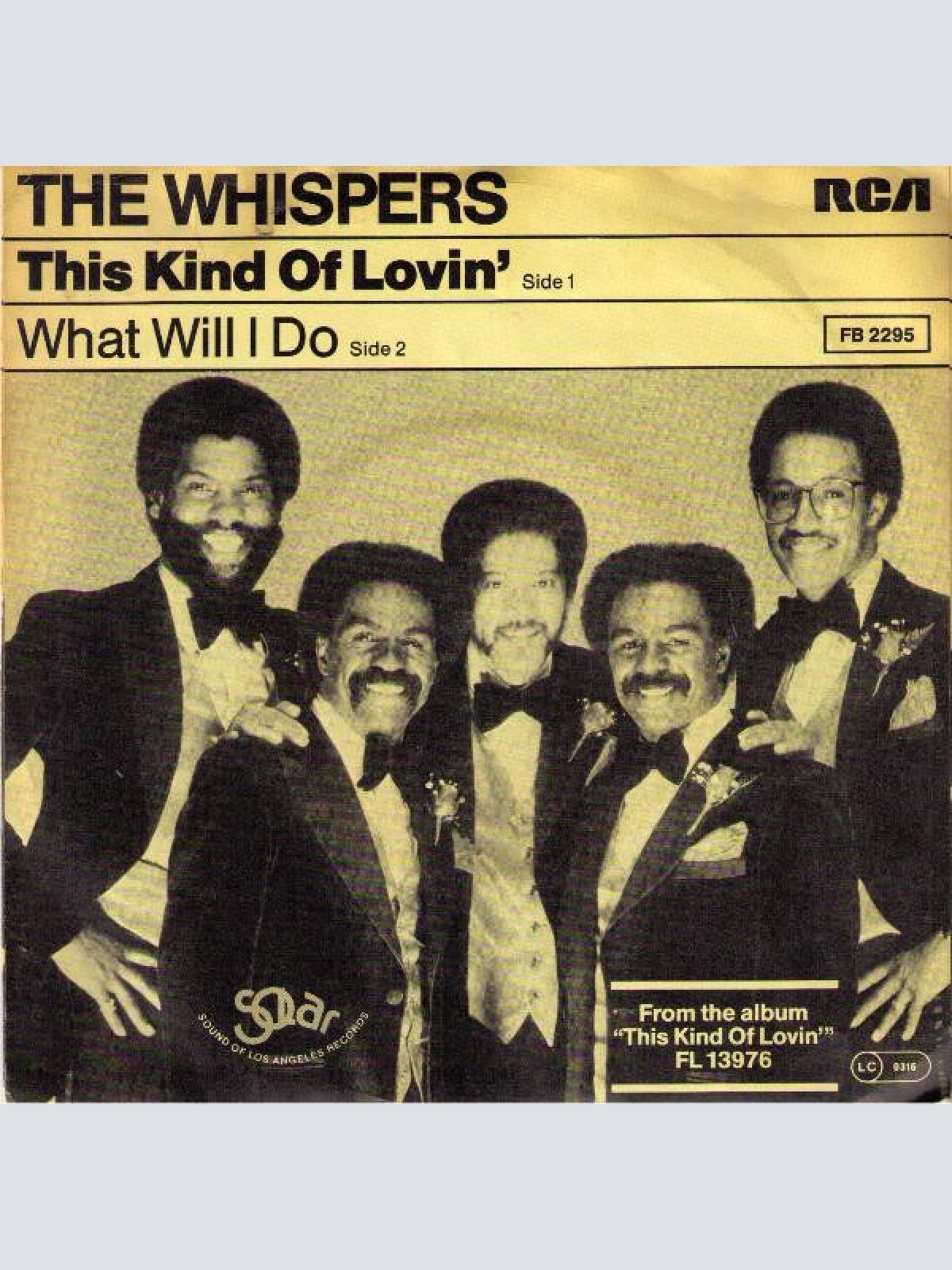 Vinyl / The Whispers - This Kind Of Lovin' / What Will I Do