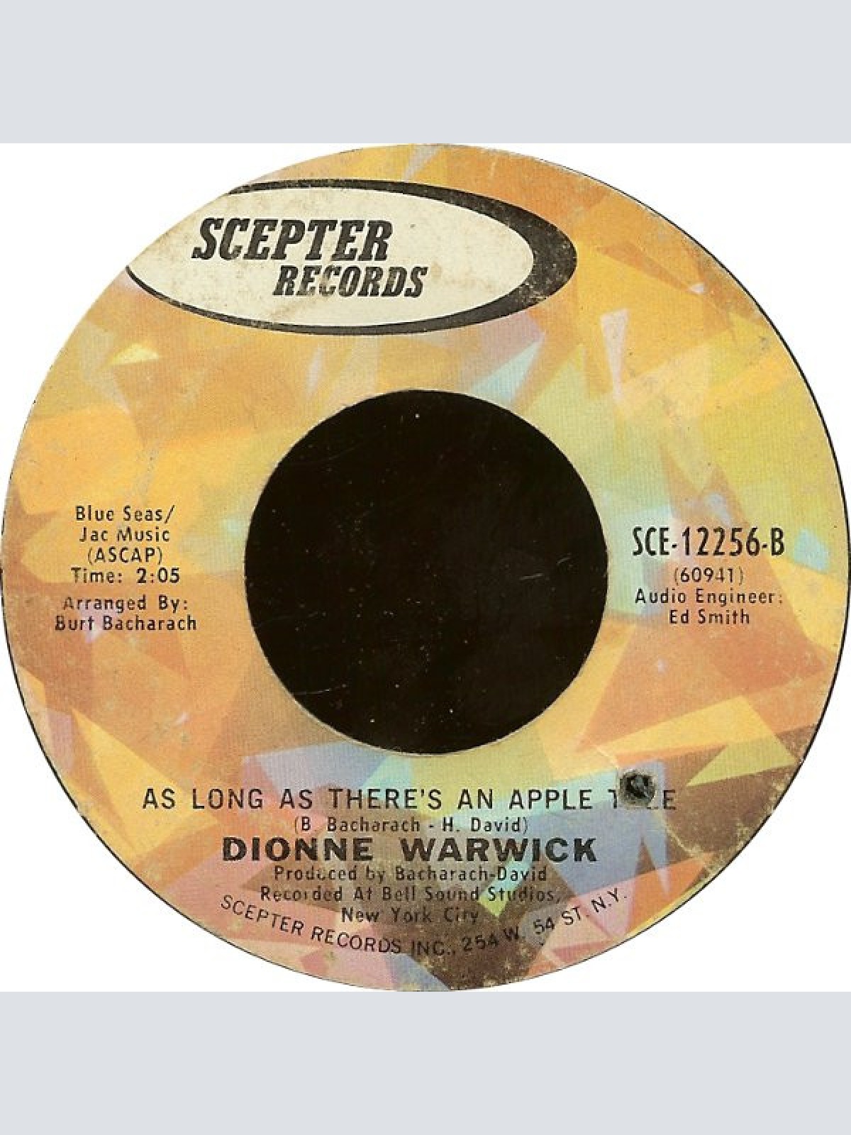 Vinyl / Dionne Warwick - Odds And Ends / As Long As There's An Apple Tree