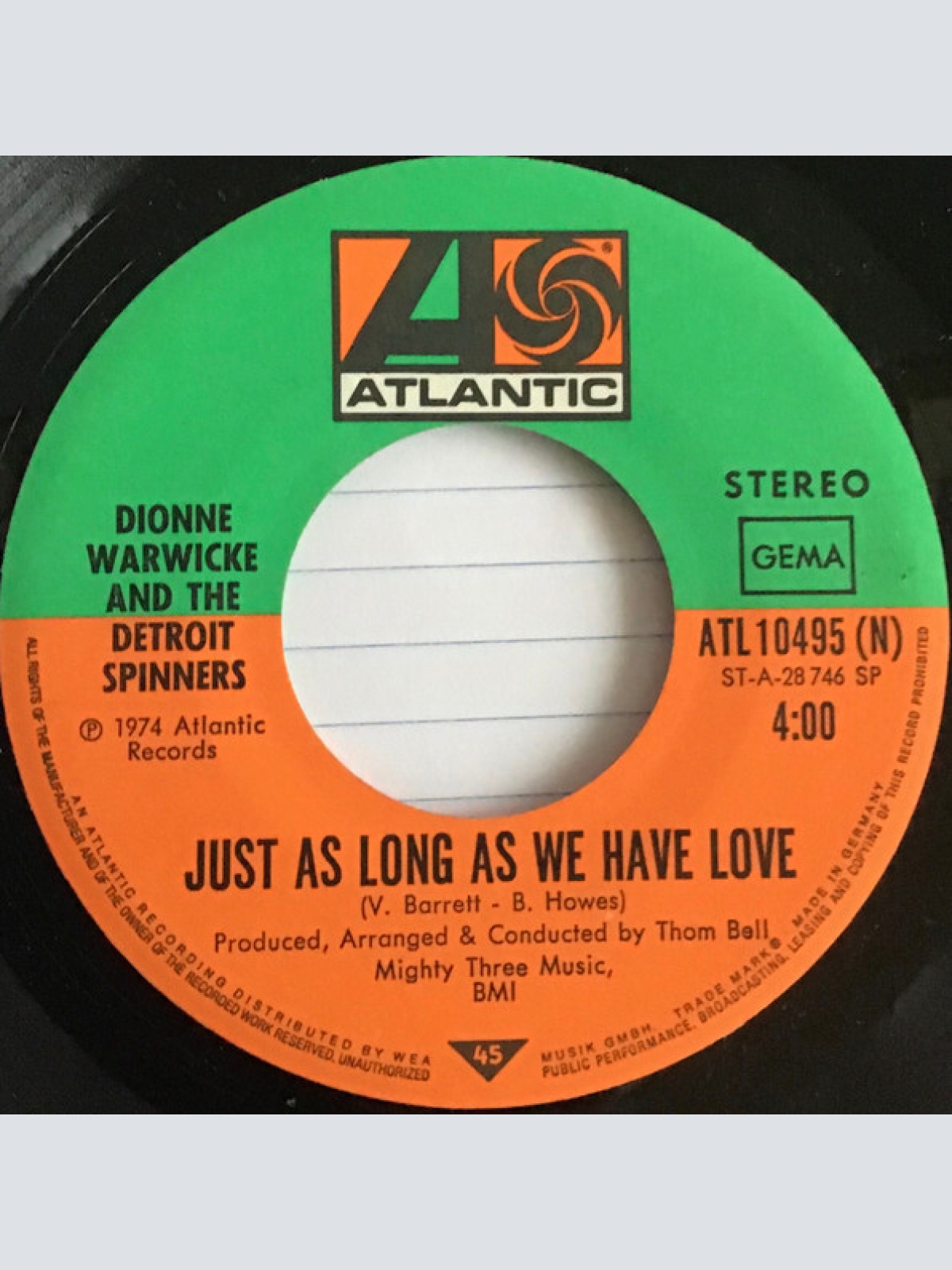 Vinyl / Dionne Warwicke* And The Detroit Spinners* - Then Came You