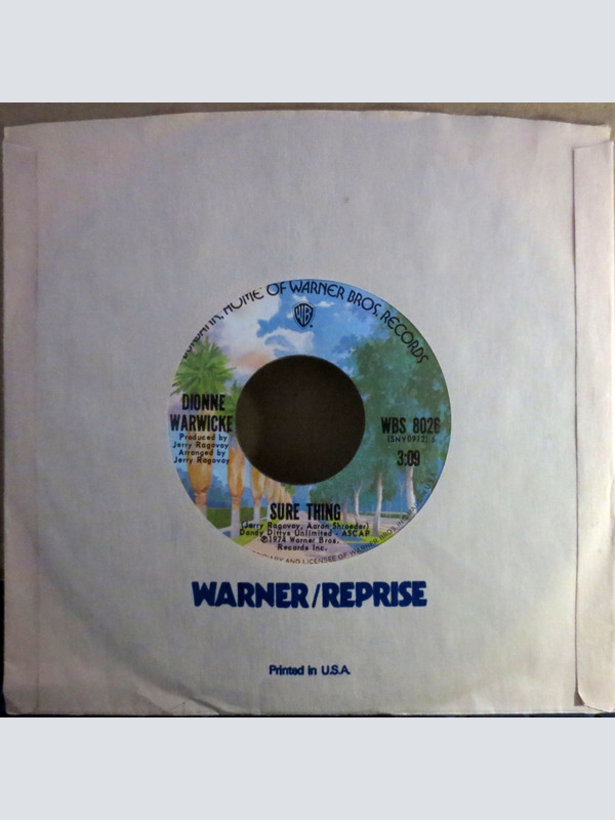 Vinyl / Dionne Warwicke* - Sure Thing