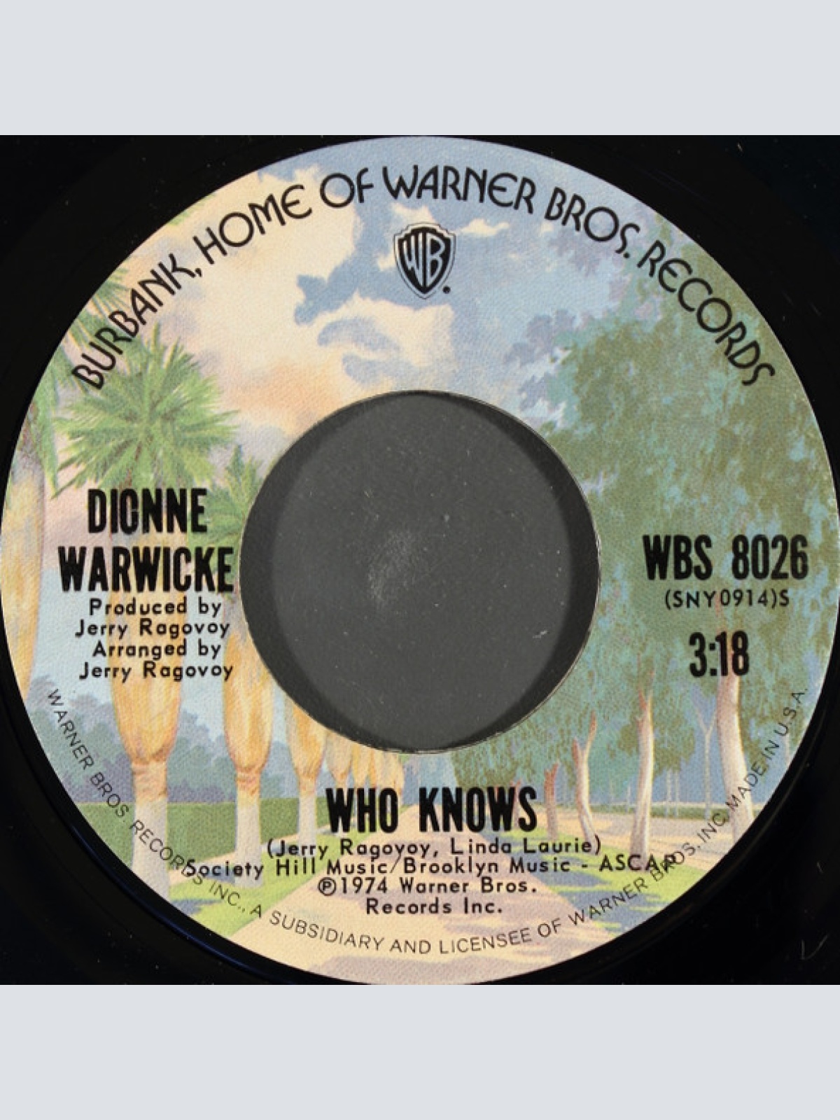 Vinyl / Dionne Warwicke* - Sure Thing
