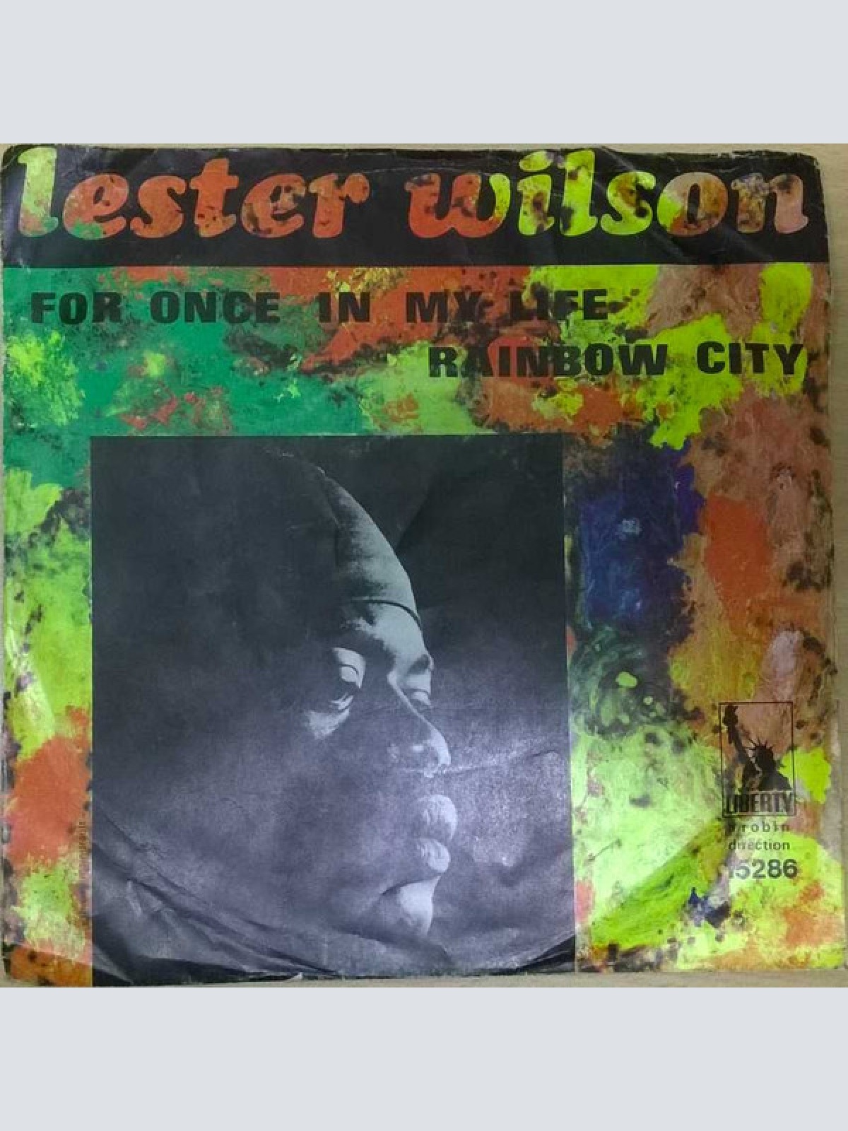 Vinyl / Lester Wilson - For Once In My Life / Rainbow City