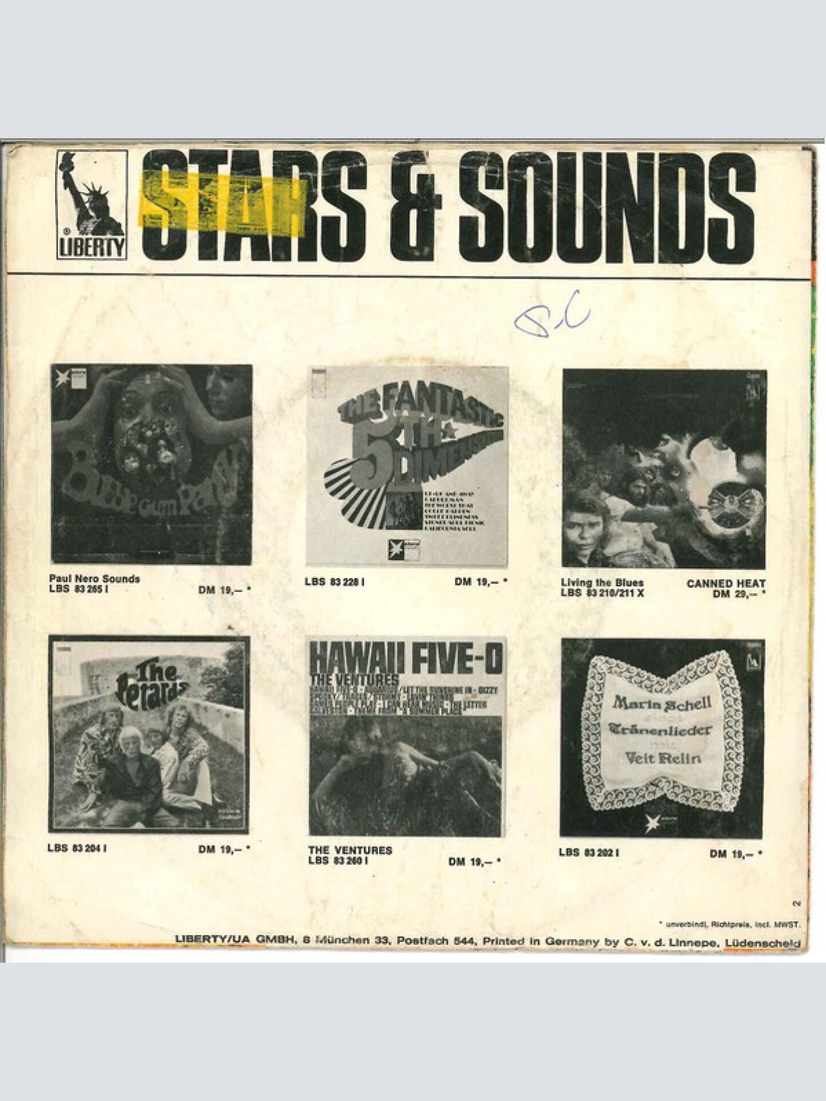 Vinyl / Lester Wilson - For Once In My Life / Rainbow City