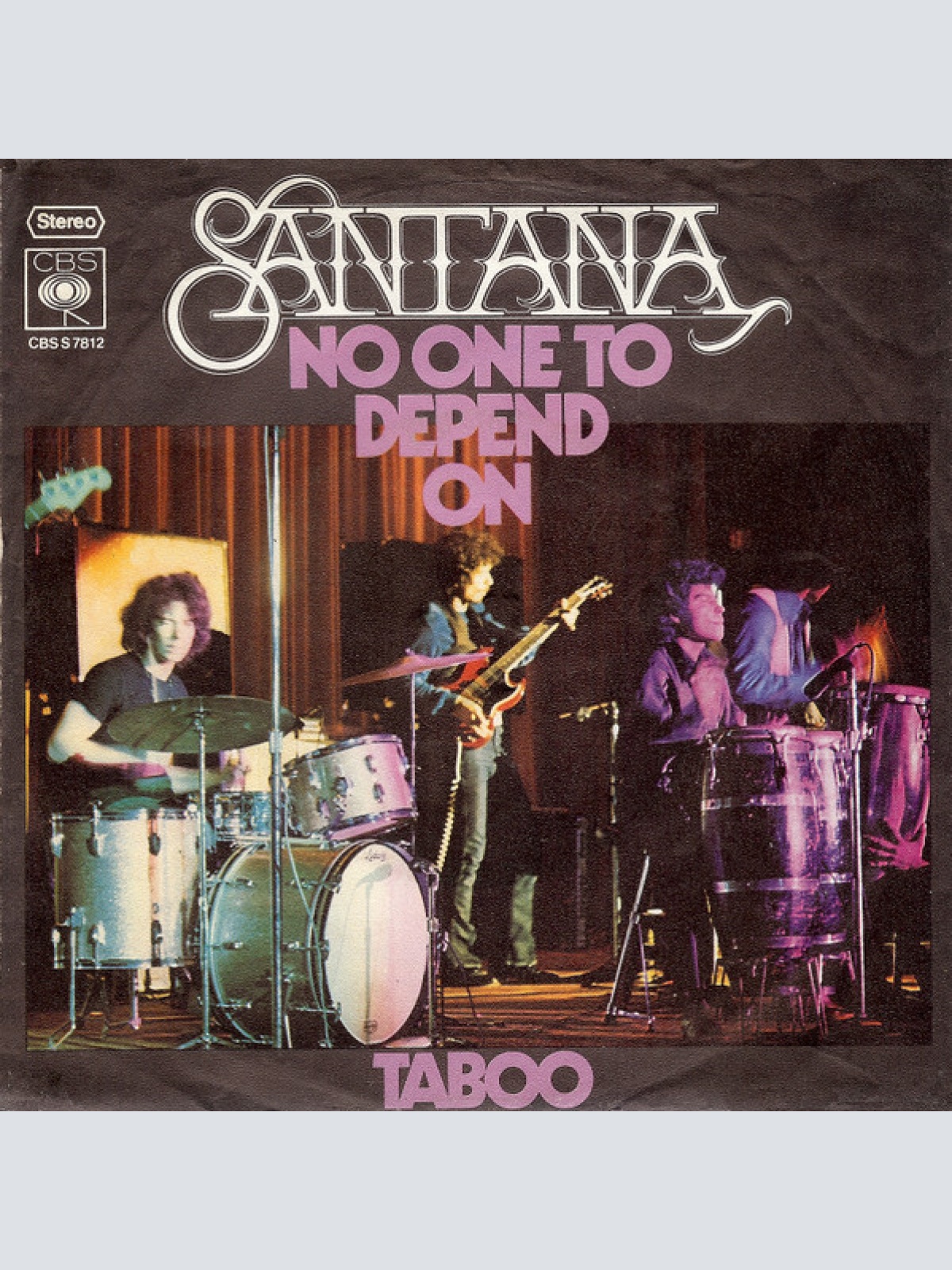 Vinyl / Santana - No One To Depend On / Taboo