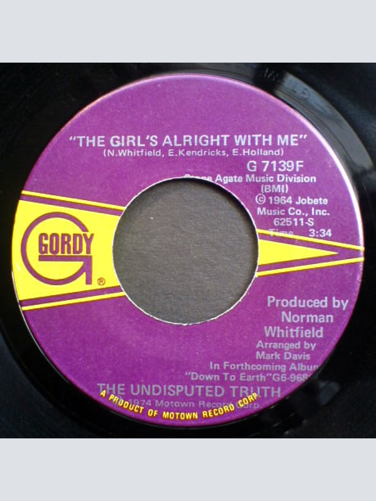 Vinyl / The Undisputed Truth - I'm A Fool For You