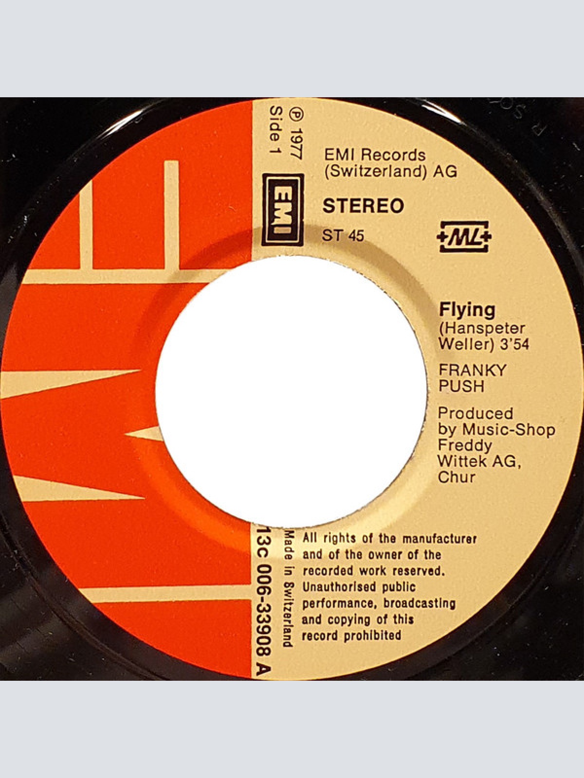 Vinyl / Franky Push - Flying