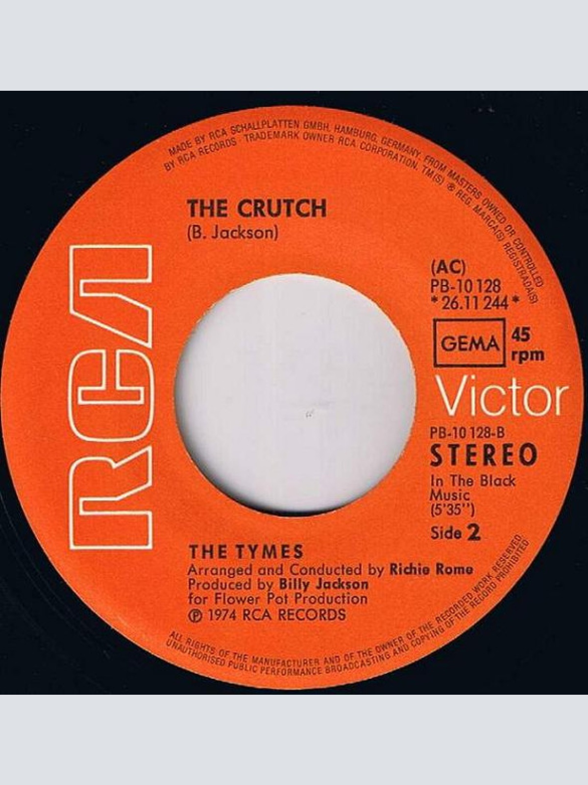 Vinyl / The Tymes - Ms. Grace