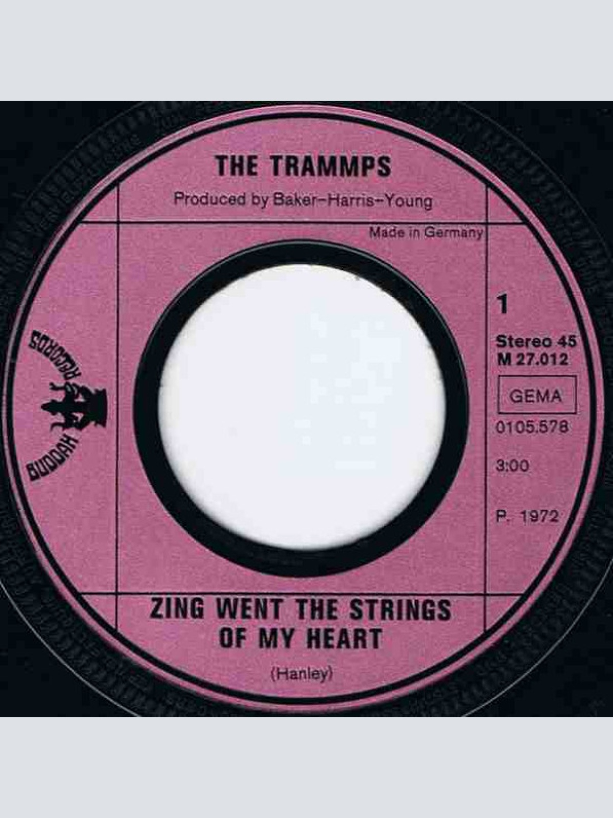 Vinyl / The Trammps - Zing Went The Strings Of My Heart