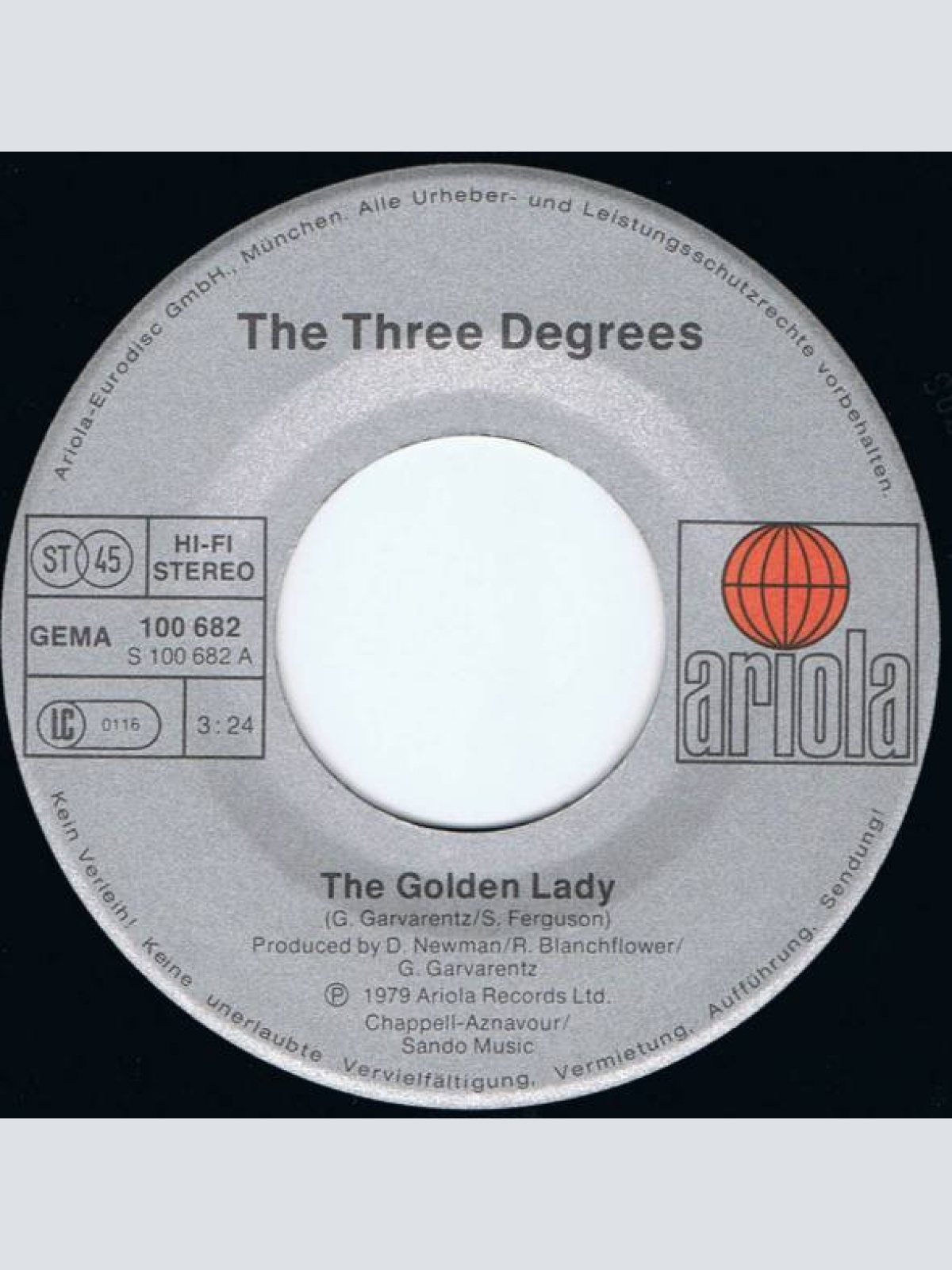 Vinyl / The Three Degrees - The Golden Lady