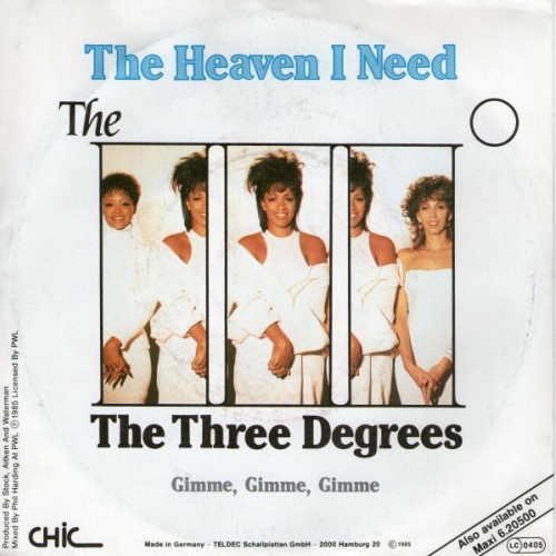 Vinyl / The Three Degrees - The Heaven I Need