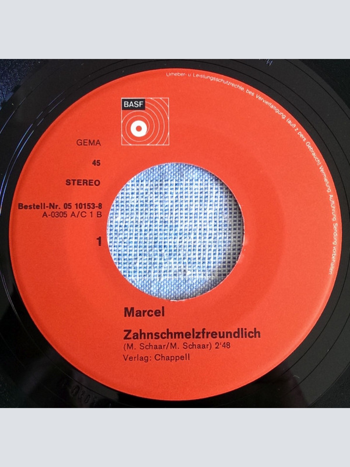 Vinyl / Marcel* - Zahnschmelzfreundlich / Sonnenstrahlen