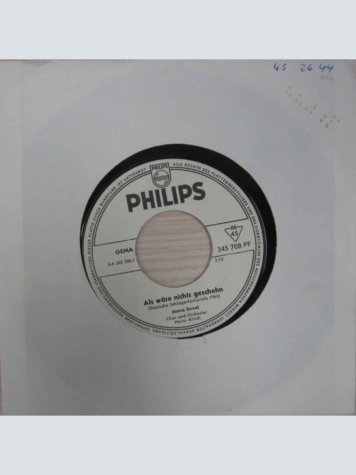 Vinyl / Maria Duval - Als Wäre Nichts Geschehen / Western Lady