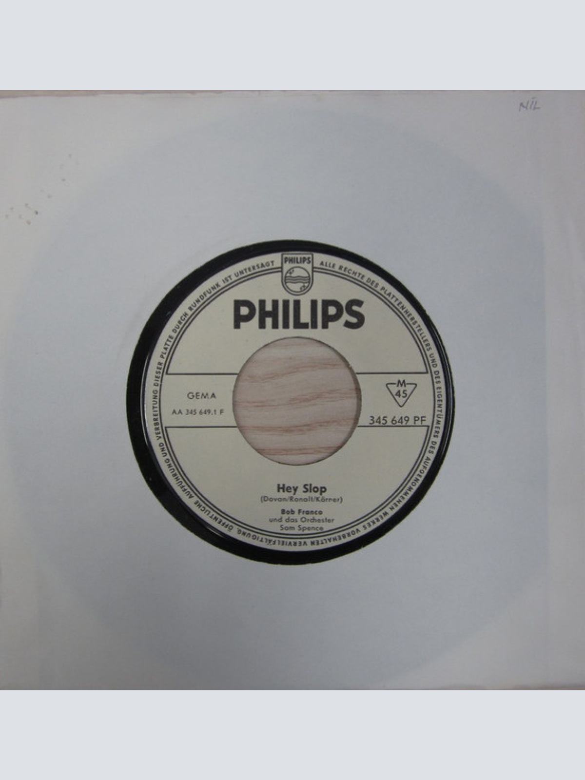 Vinyl / Bobby Franco - Hey Slop