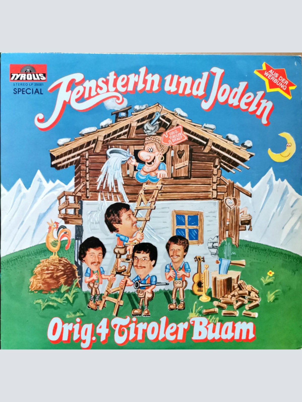 Vinyl / Original 4 Tiroler Buam - Fensterln Und Jodeln