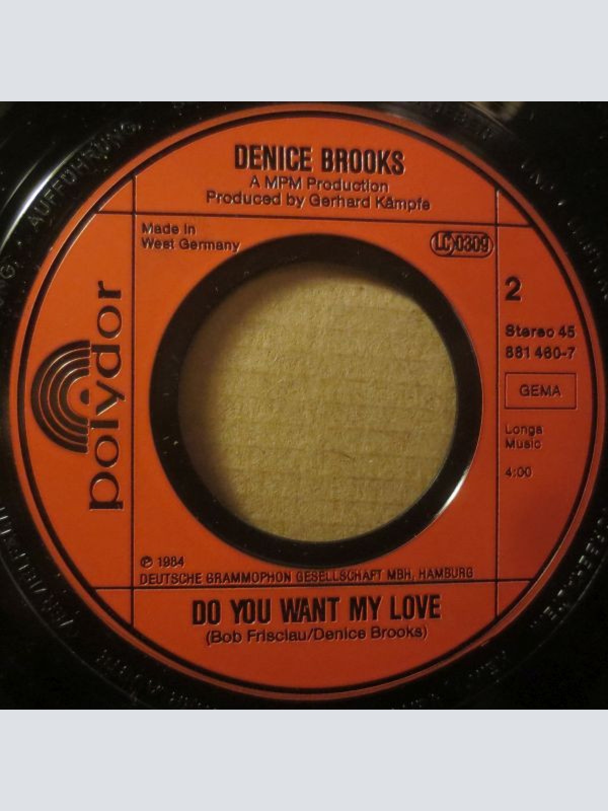 Vinyl / Denice Brooks - Purple Rain