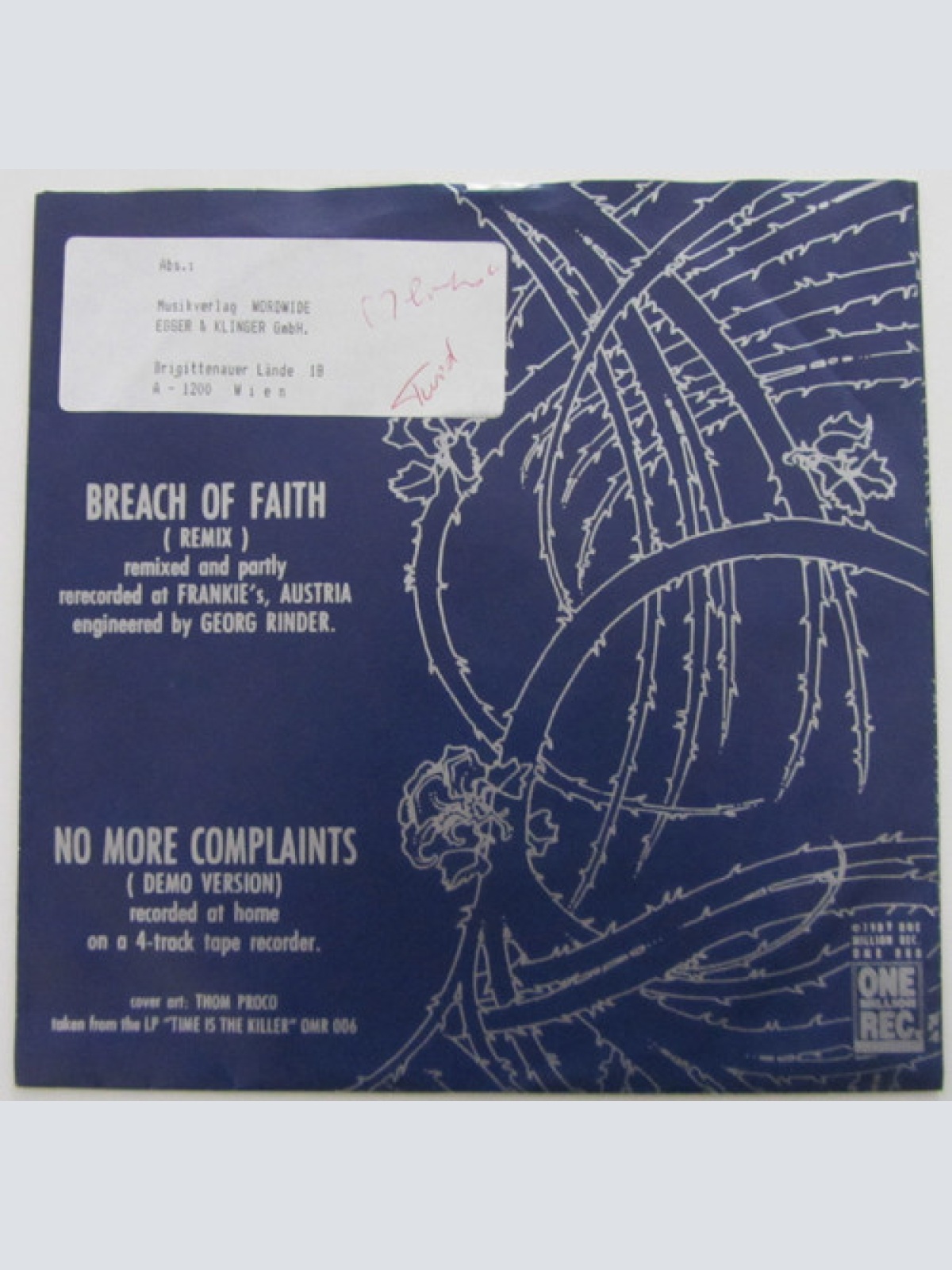 Vinyl / Die Brüder - Breach Of Faith