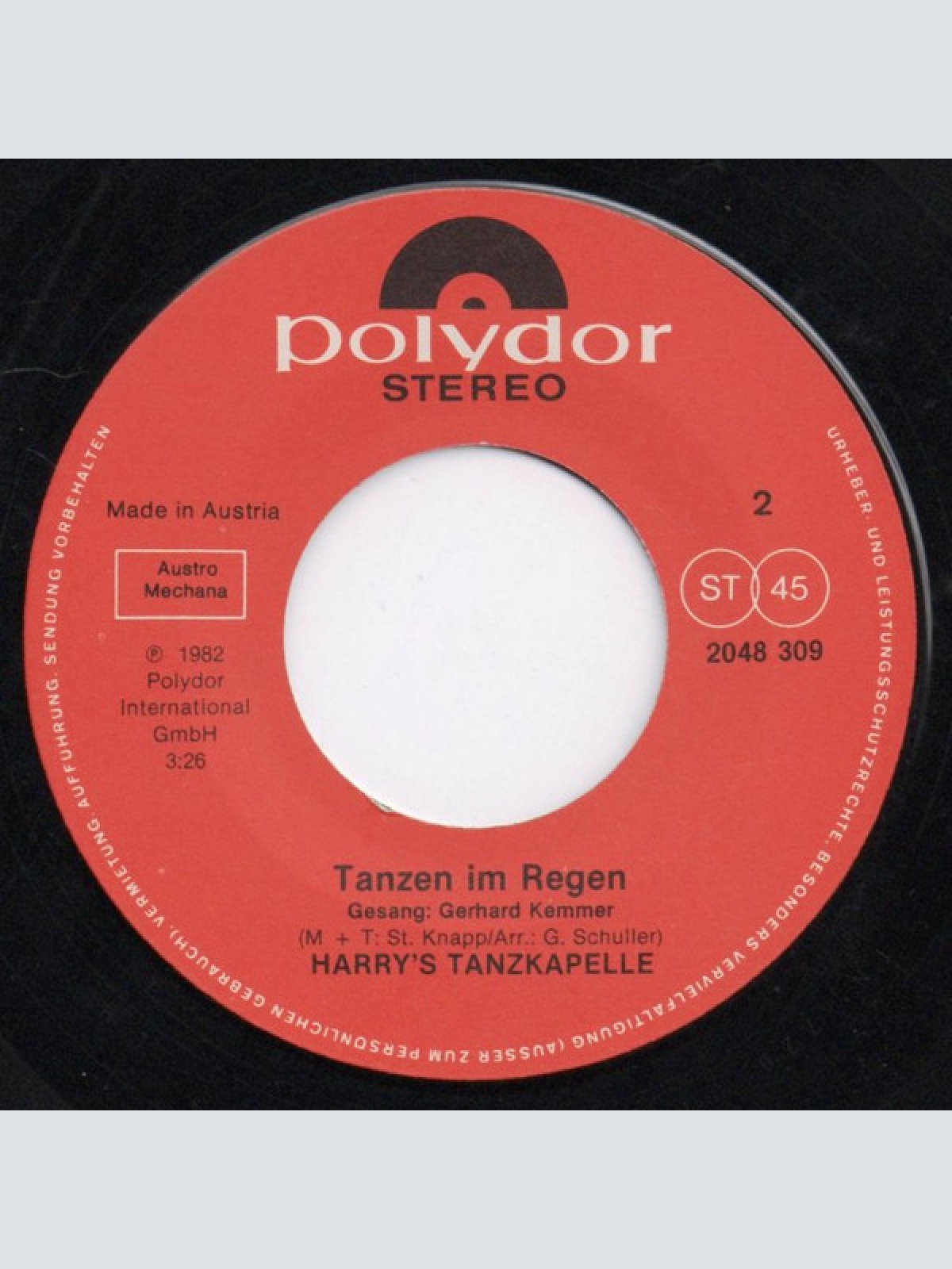 Vinyl / Harry's Tanzkapelle - Bitte Geh Nicht Fort