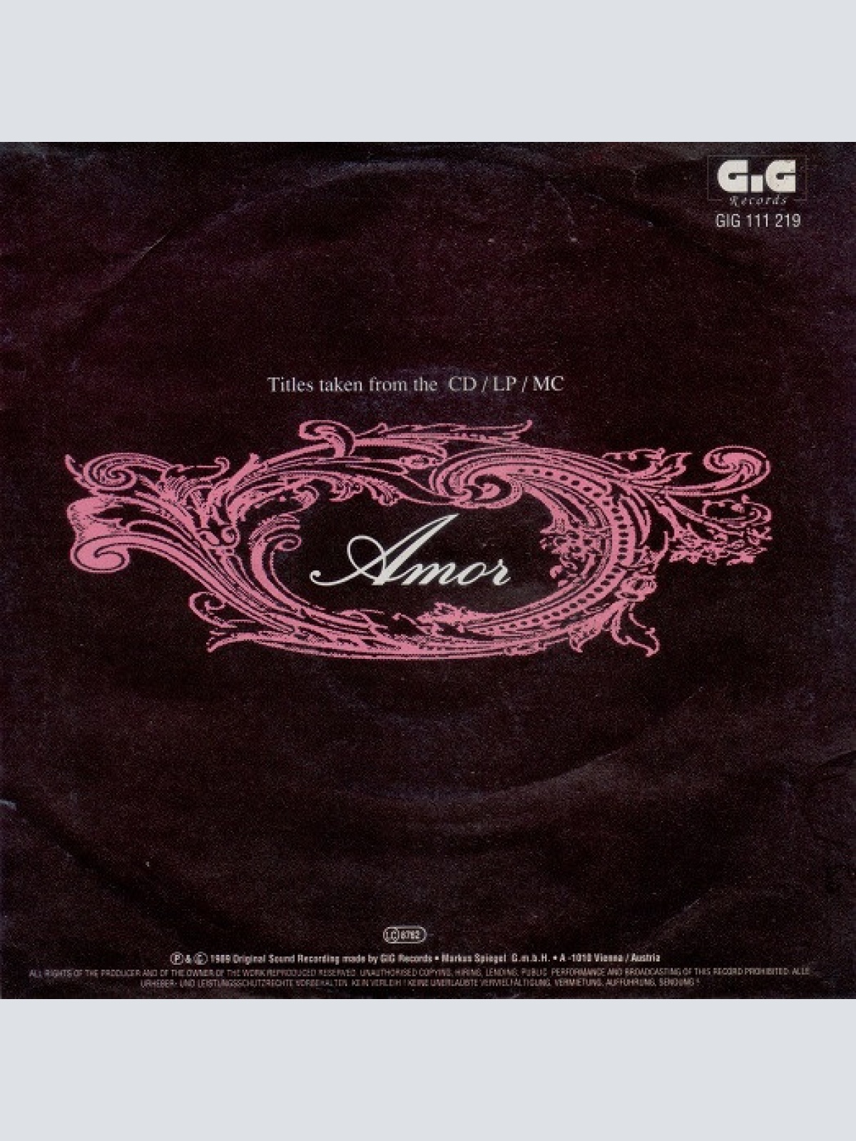 Vinyl / Dana Gillespie - The Sound Of My Heart