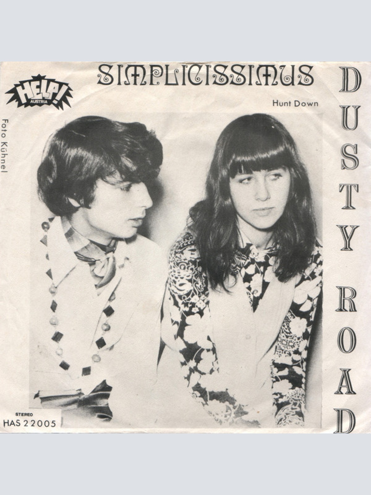Vinyl / Simplicissimus - Dusty Road / Hunt Down