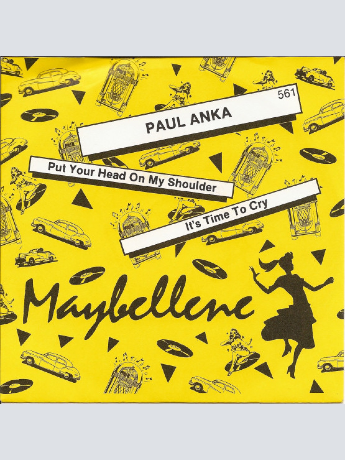 Vinyl / Paul Anka - Put Your Head On My Shoulder / It's Time To Cry
