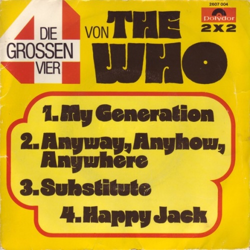 Vinyl / The Who - Die Grossen Vier