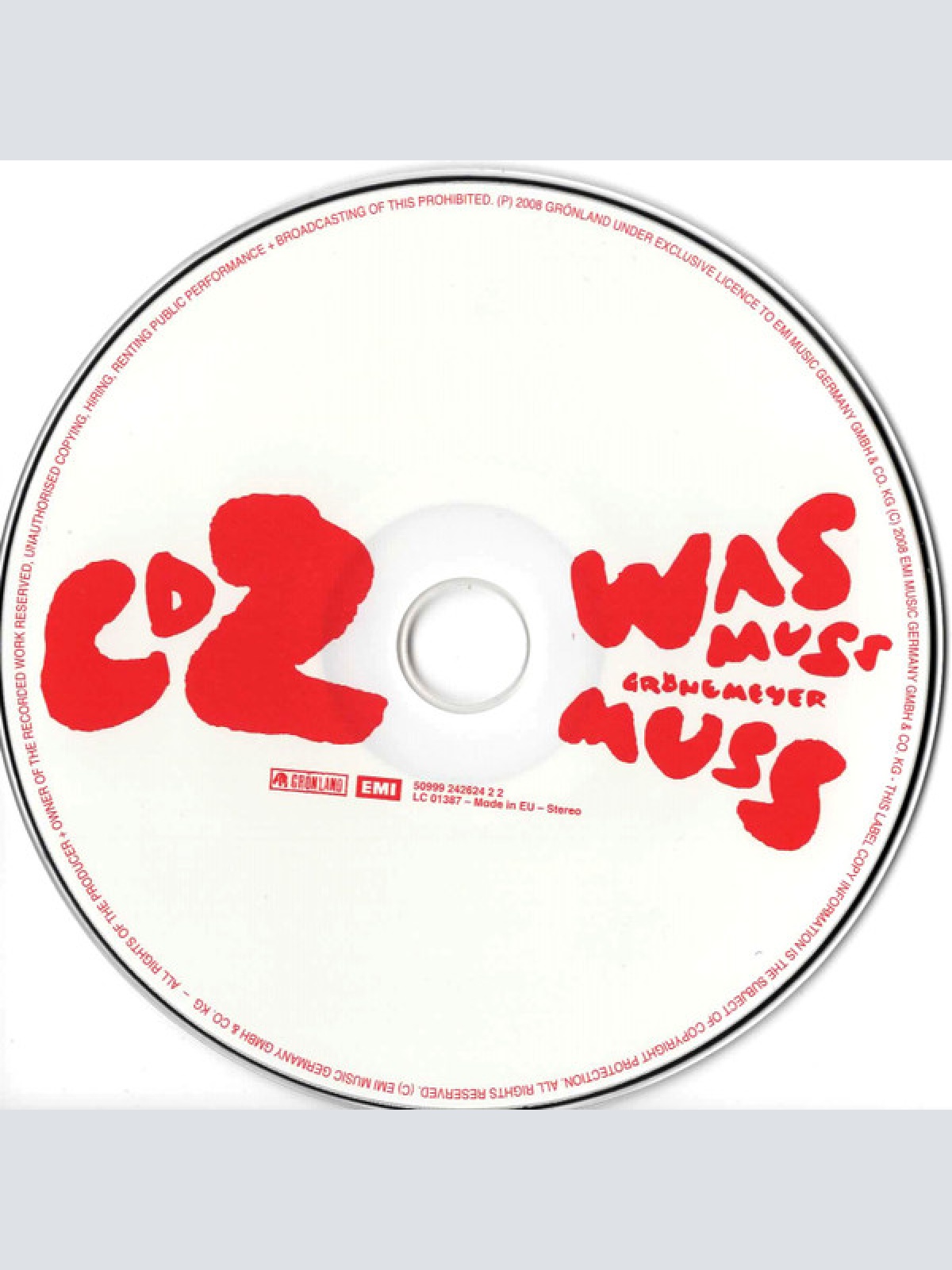 CD / Herbert Grönemeyer - Was Muss Muss - Best Of