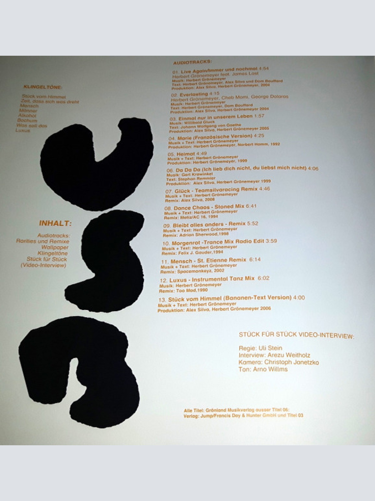 CD / Herbert Grönemeyer - Was Muss Muss - Best Of