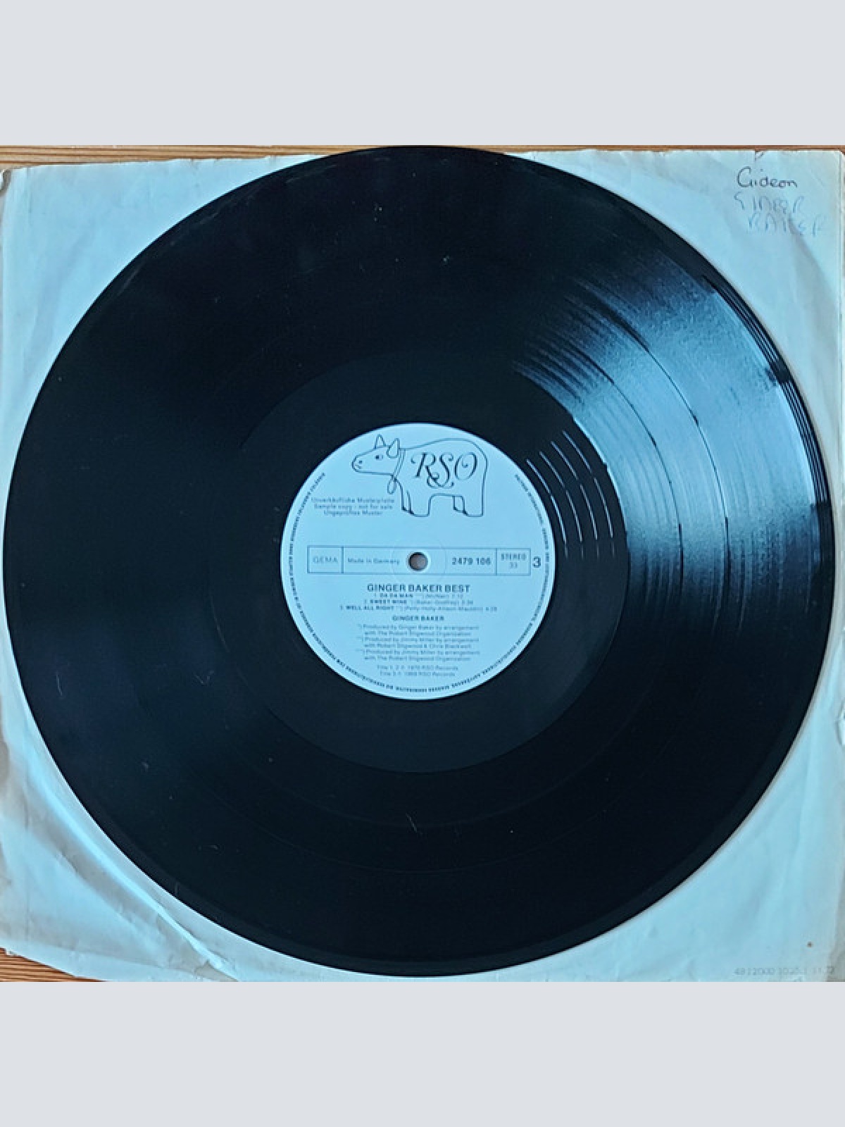 Vinyl / Ginger Baker - At His Best