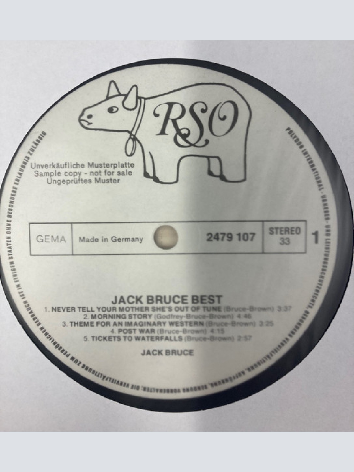 Vinyl / Jack Bruce - Best