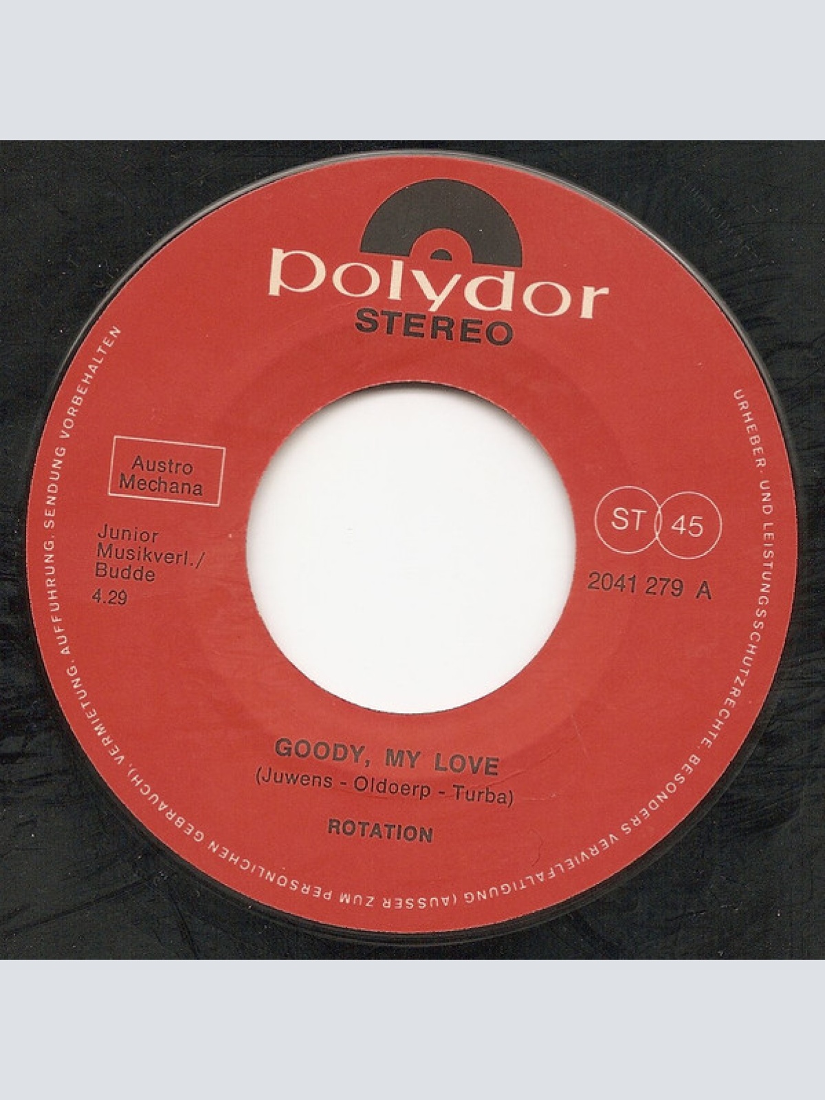 Vinyl / Rotation (4) - Goody My Love
