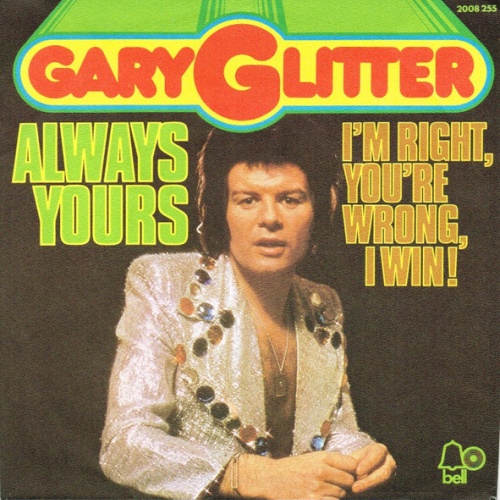 Vinyl / Gary Glitter - Always Yours