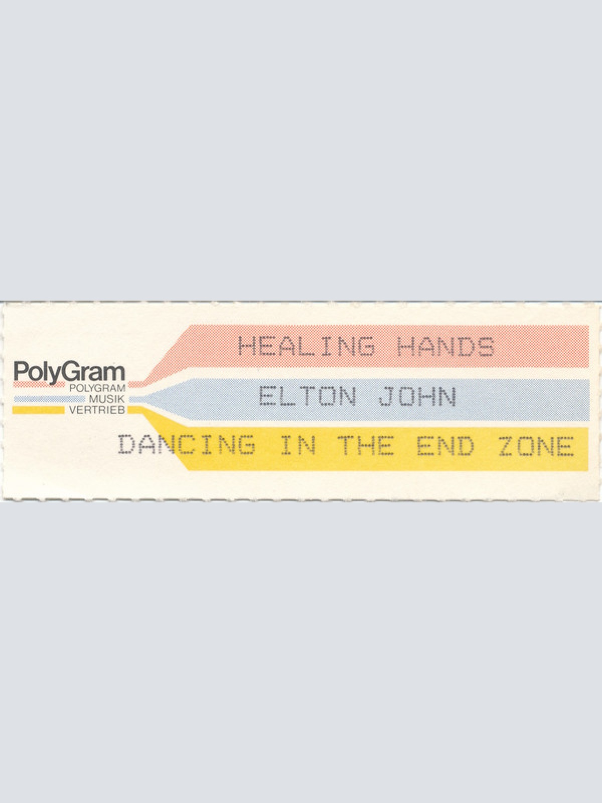 Vinyl / Elton John - Healing Hands
