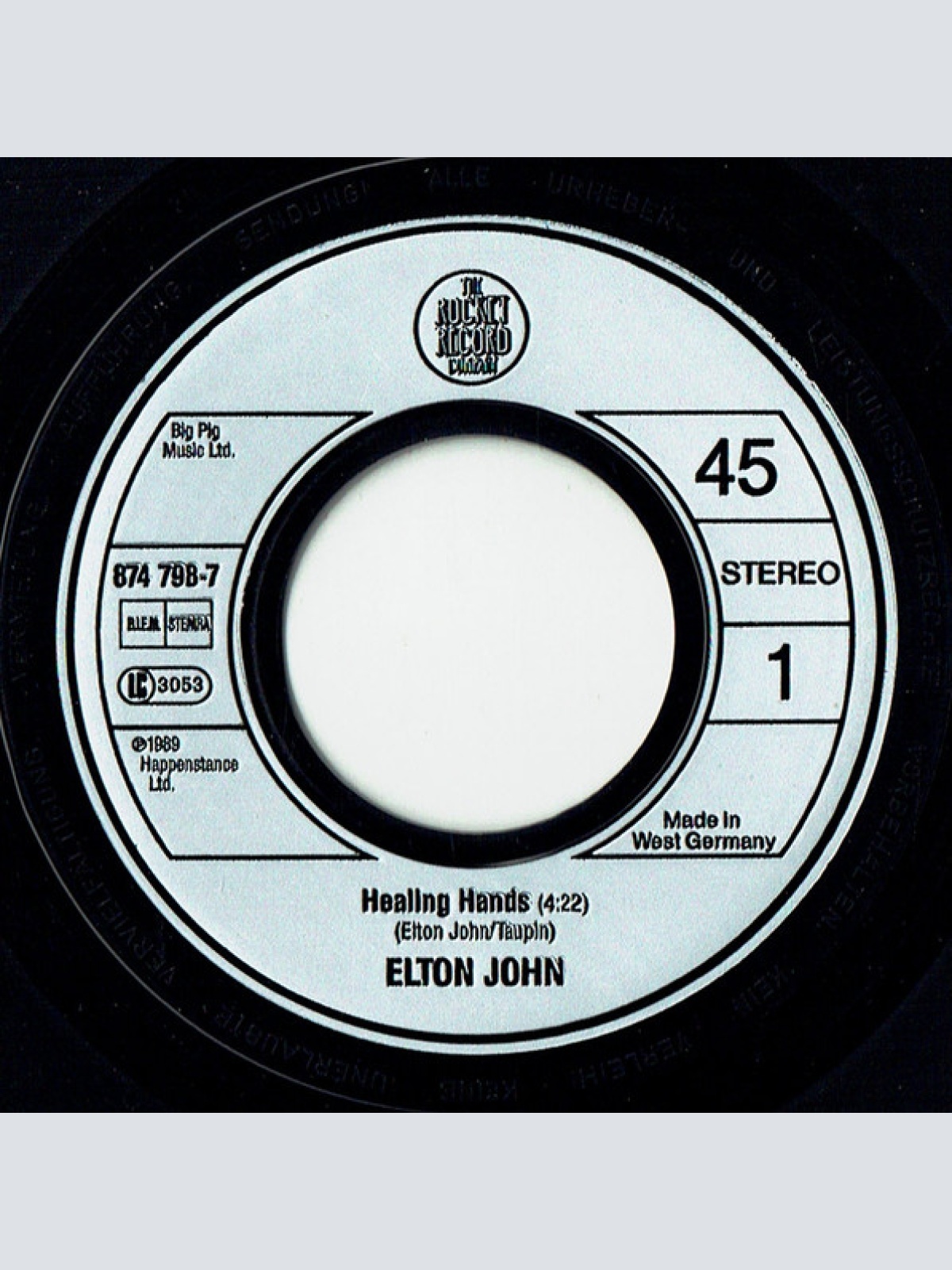 Vinyl / Elton John - Healing Hands