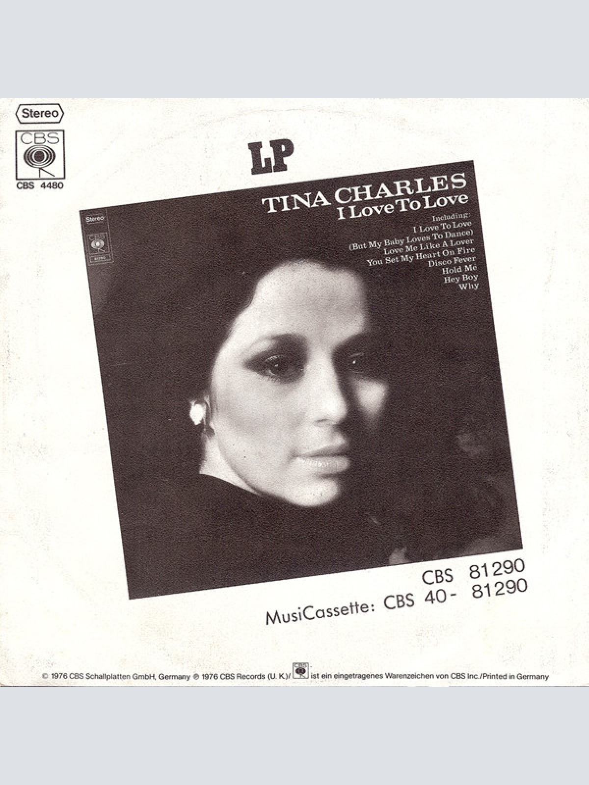 Vinyl / Tina Charles - Dance Little Lady Dance