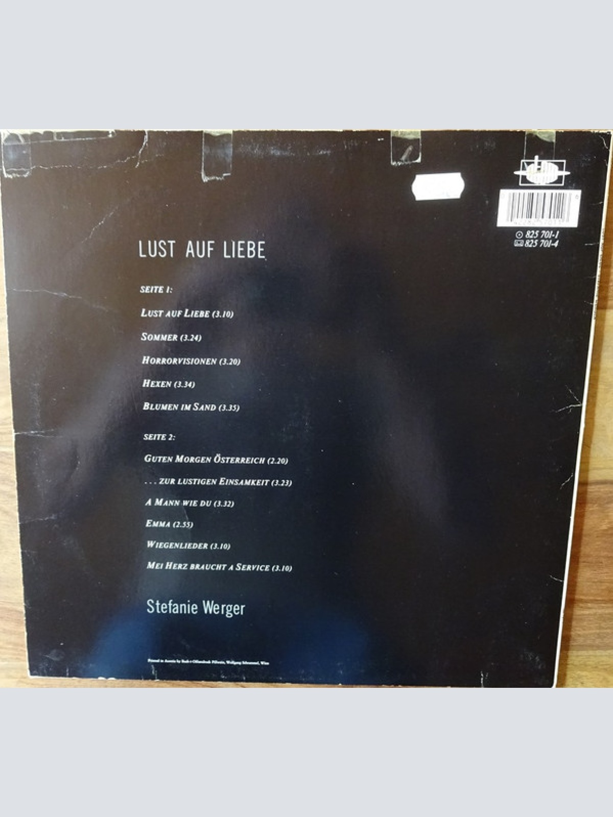 Vinyl / Stefanie Werger - Lust Auf Liebe