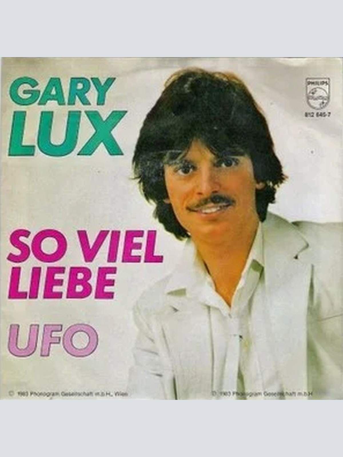 Vinyl / Gary Lux - So Viel Liebe