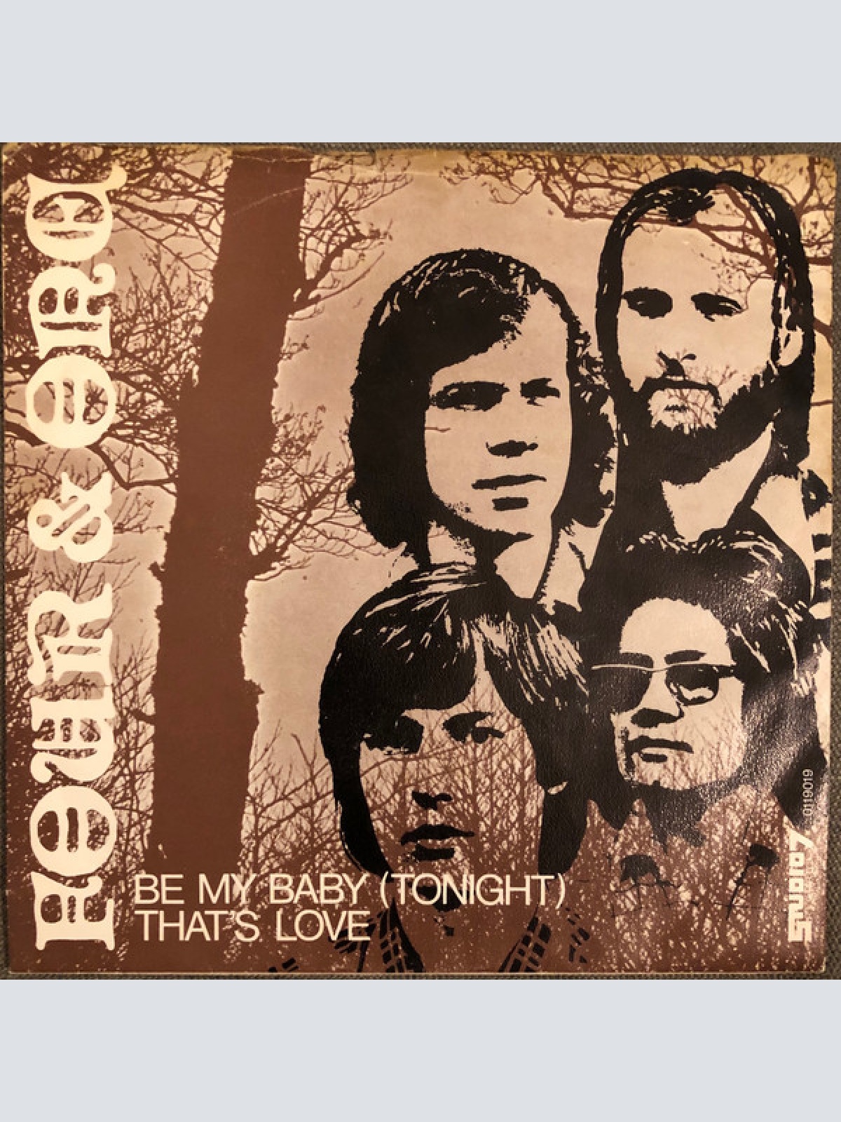 Vinyl / Four + One (2) - Be My Baby (Tonight) / That's Love