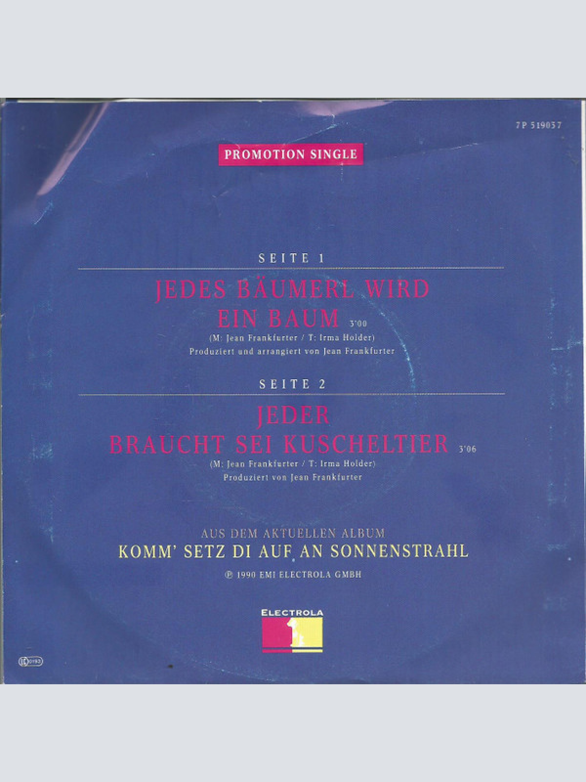 Vinyl / Andy Borg & Alexandra* - Jedes Bäumerl Wird Ein Baum