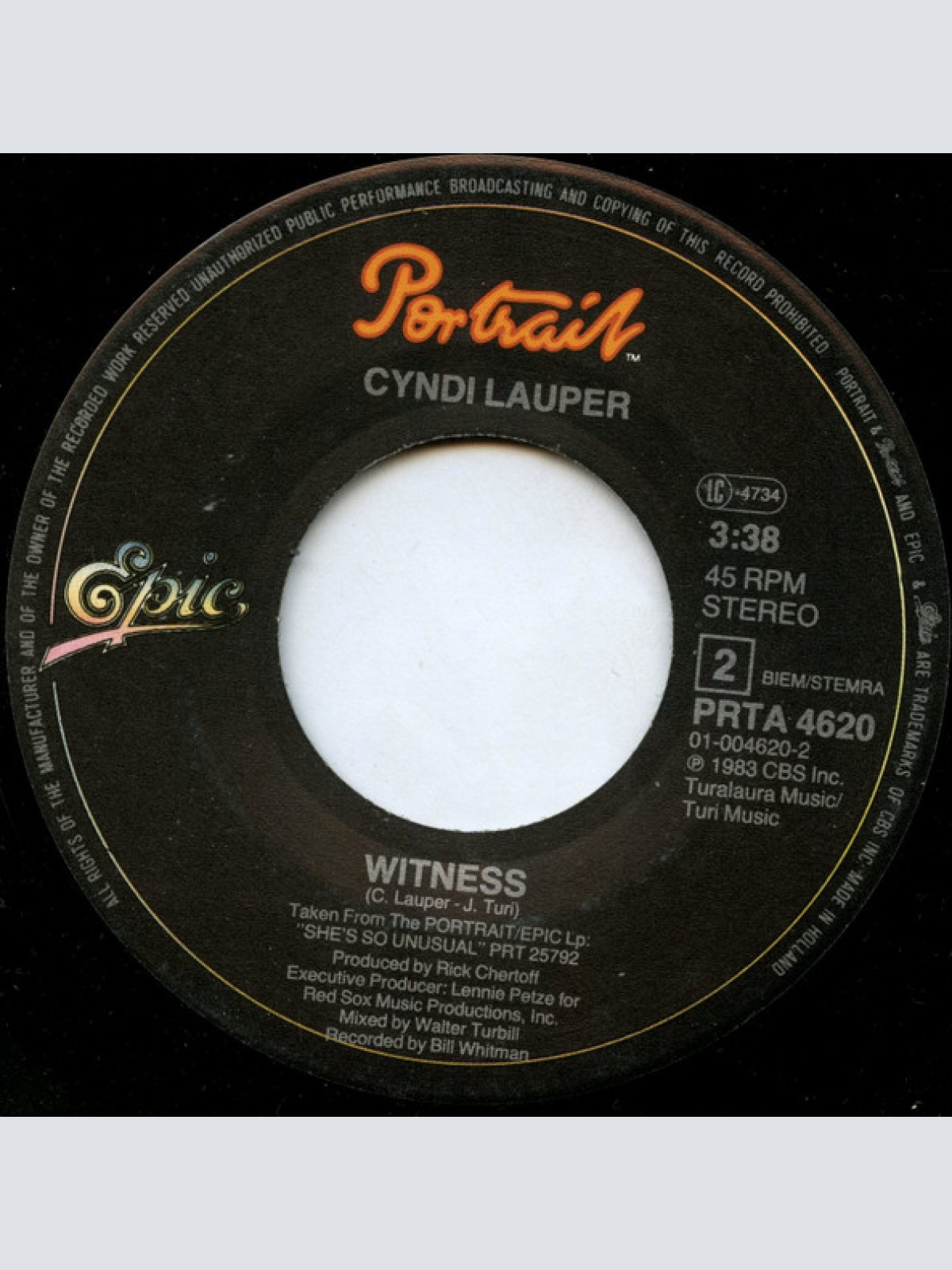 Vinyl / Cyndi Lauper - She Bop