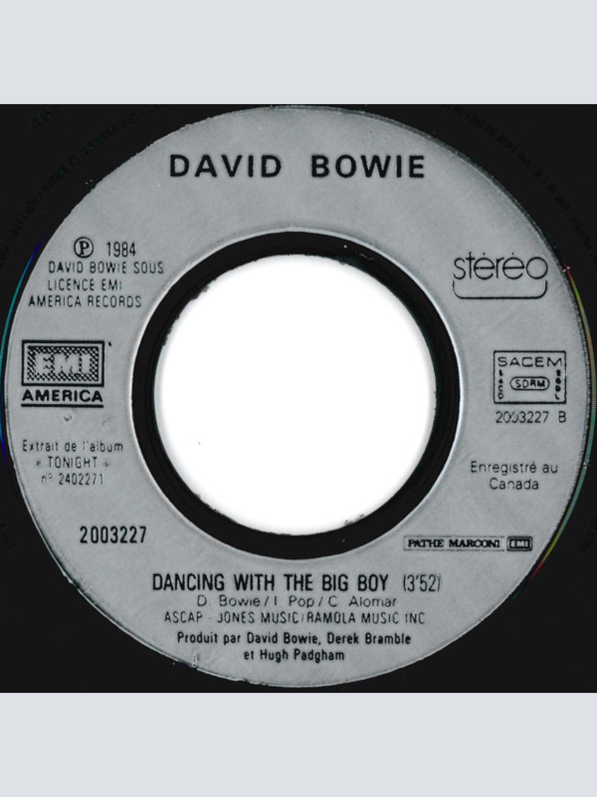 Vinyl / David Bowie - Blue Jean