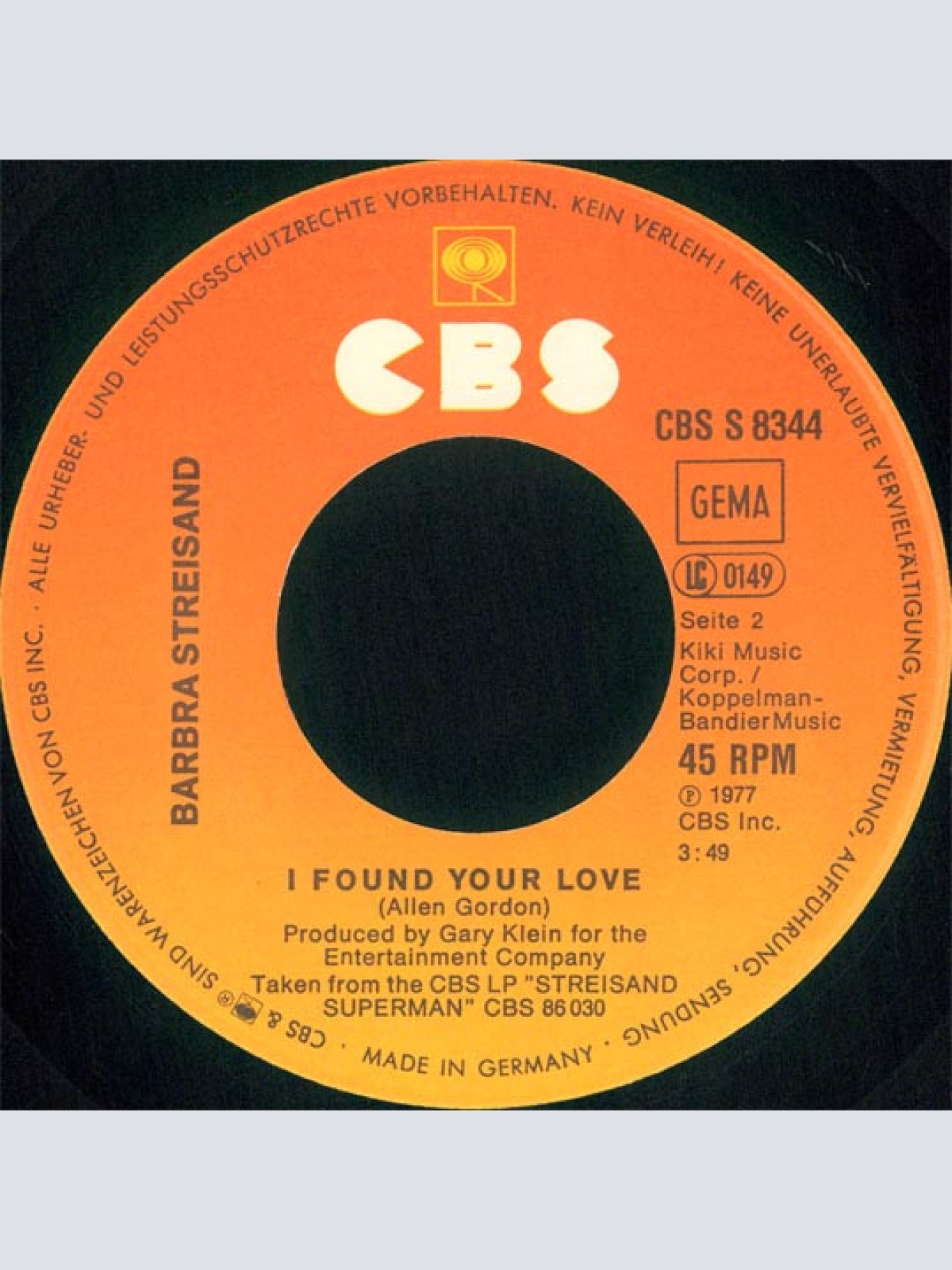 Vinyl / Barbra Streisand - Splish Splash